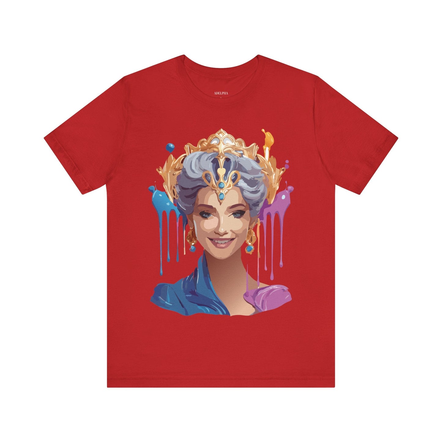 Queen Woman Portrait Graphic Unisex 100 Cotton Vintage Artwork Tee 18