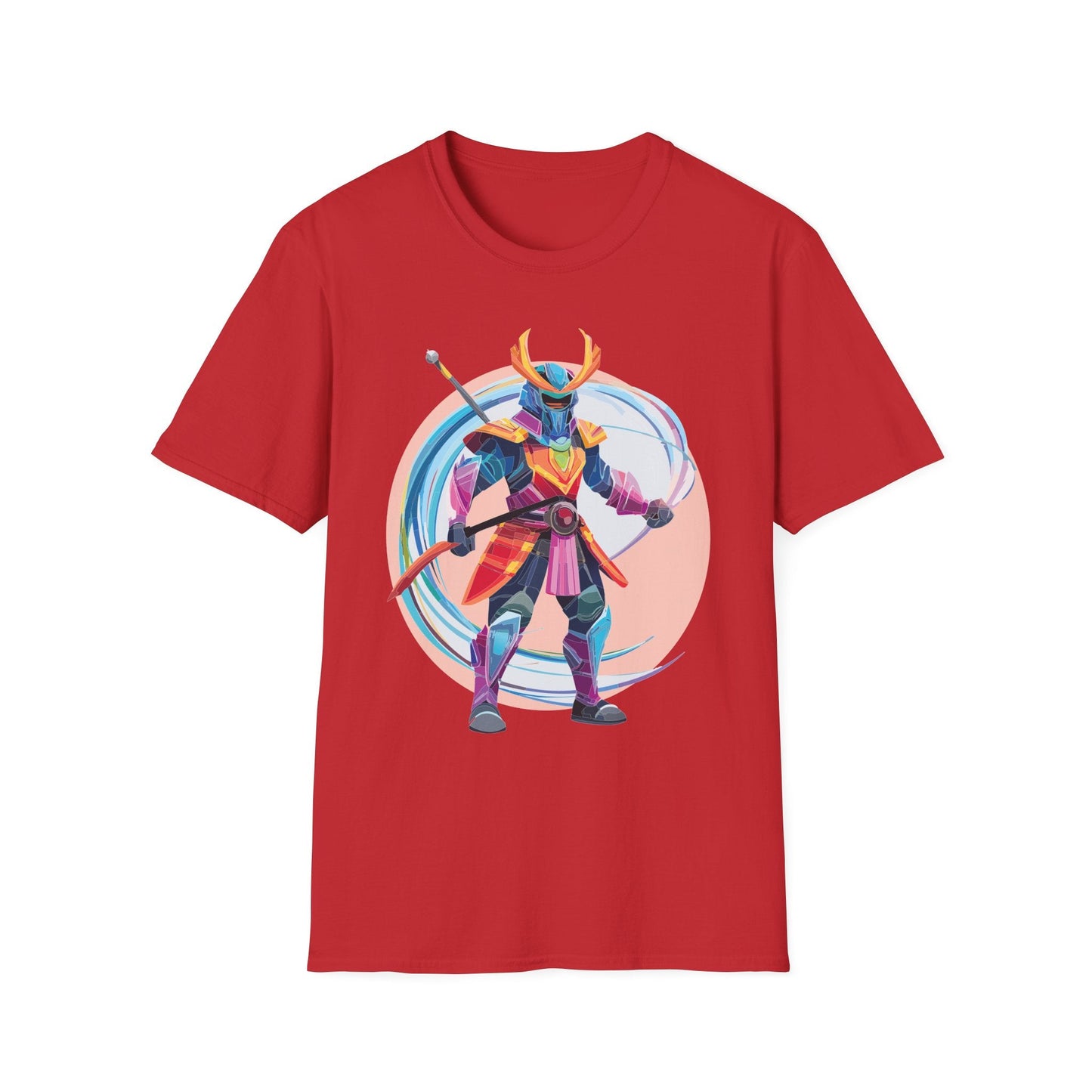 Samurai Shirt Unisex Softstyle T Shirt Gildan 64000 Ring Spun Cotton Tee For Everyday Comfort