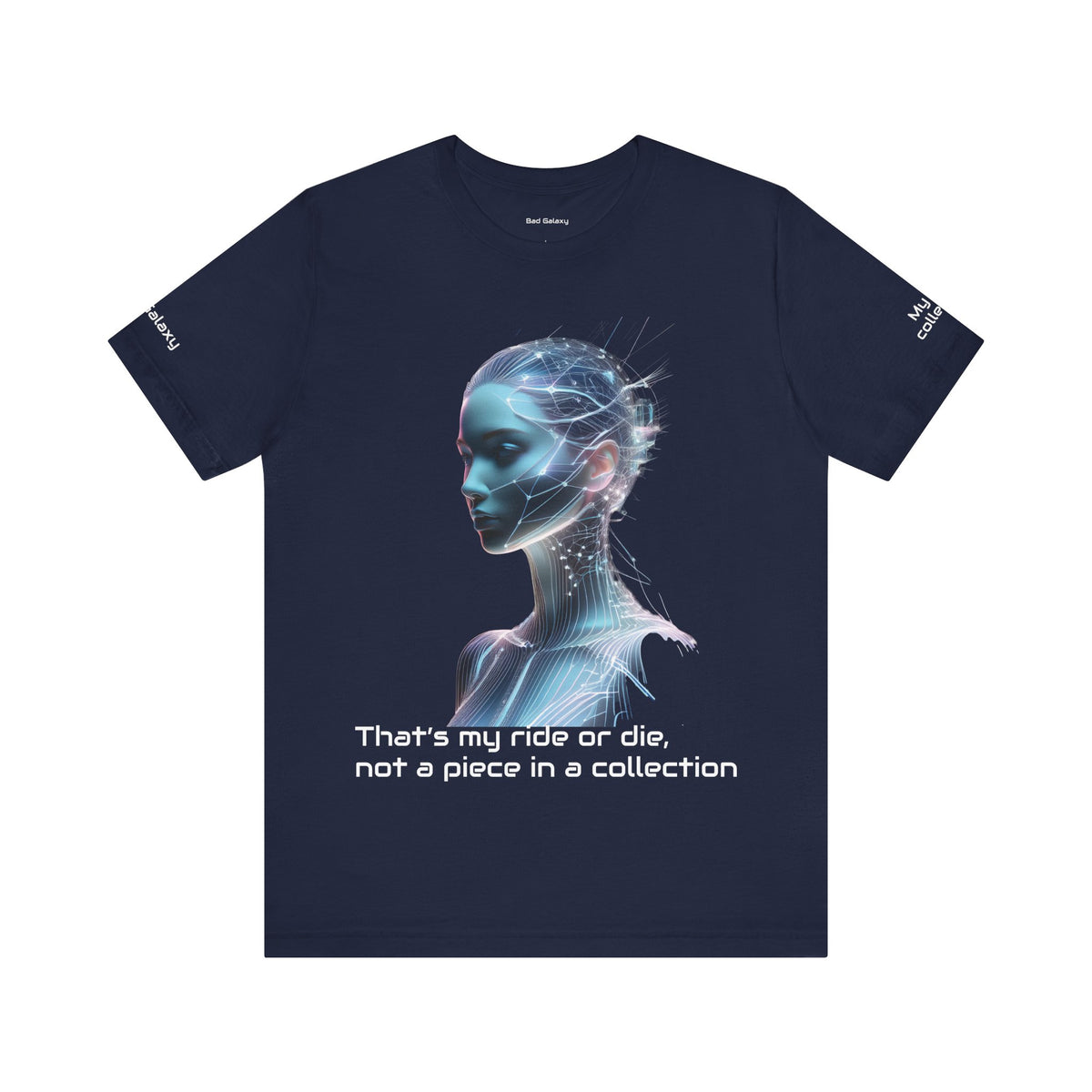 Car Graphic Unisex Cotton Bella+Canvas Tee with Art Design b14