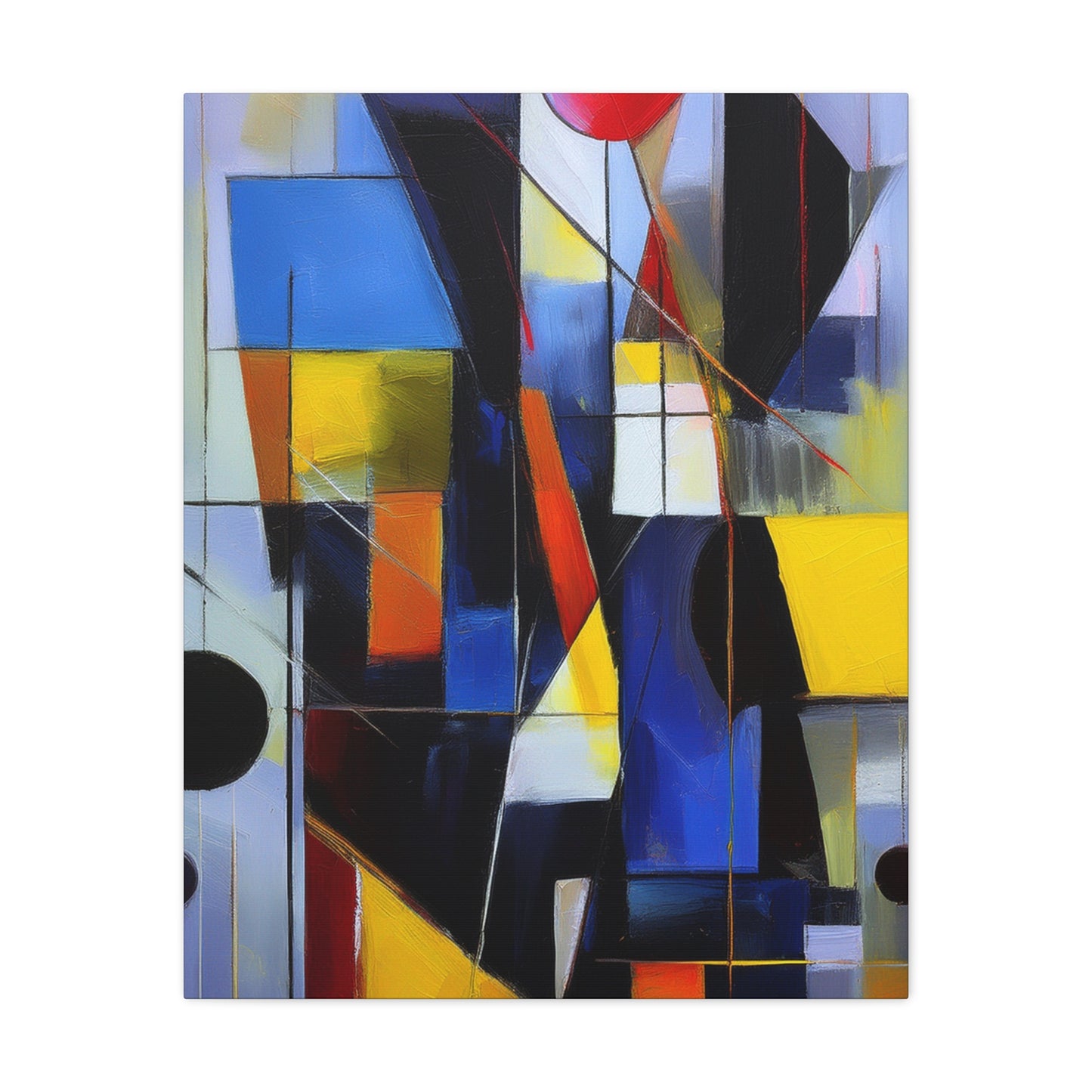Abstract Colors Painting Print Canvas 20x24,20x30,24x30, 24x32,24x36,30x40, 32x48,36x48,40x60 Pine-Wood Inner Frame ABS-34