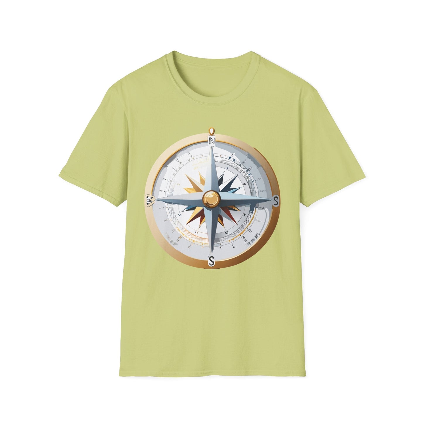 Compass Navigator Graphic Tee Unisex 100 Cotton 12