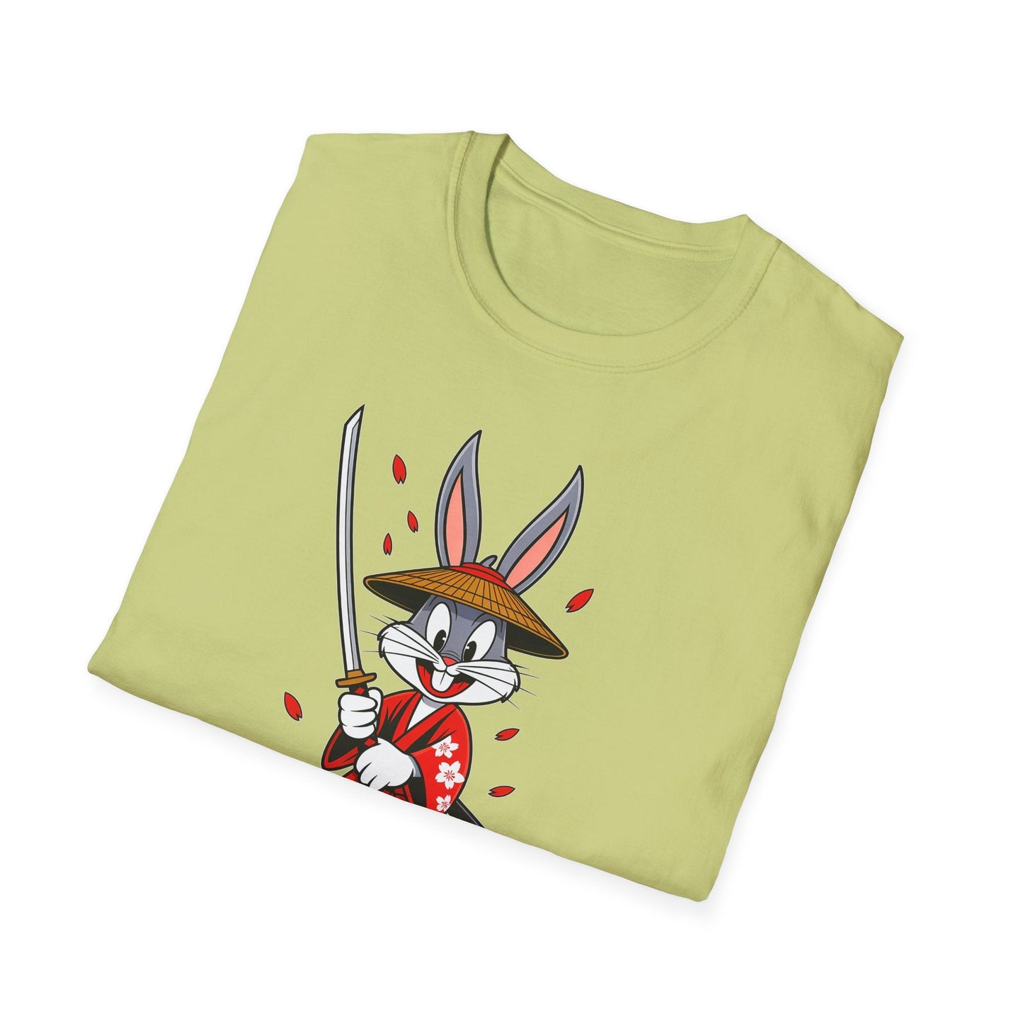 Bugs Bunny Graphic T Shirt Unisex Gildan Softstyle 64000 Cotton Tee Cartoon Animation Design