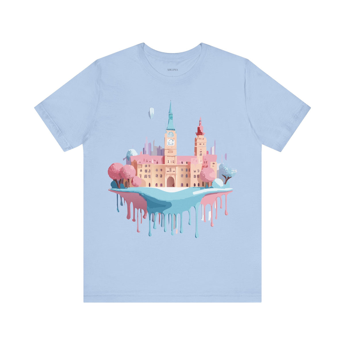 Unisex Cotton Bella+Canvas Tee with Prague
