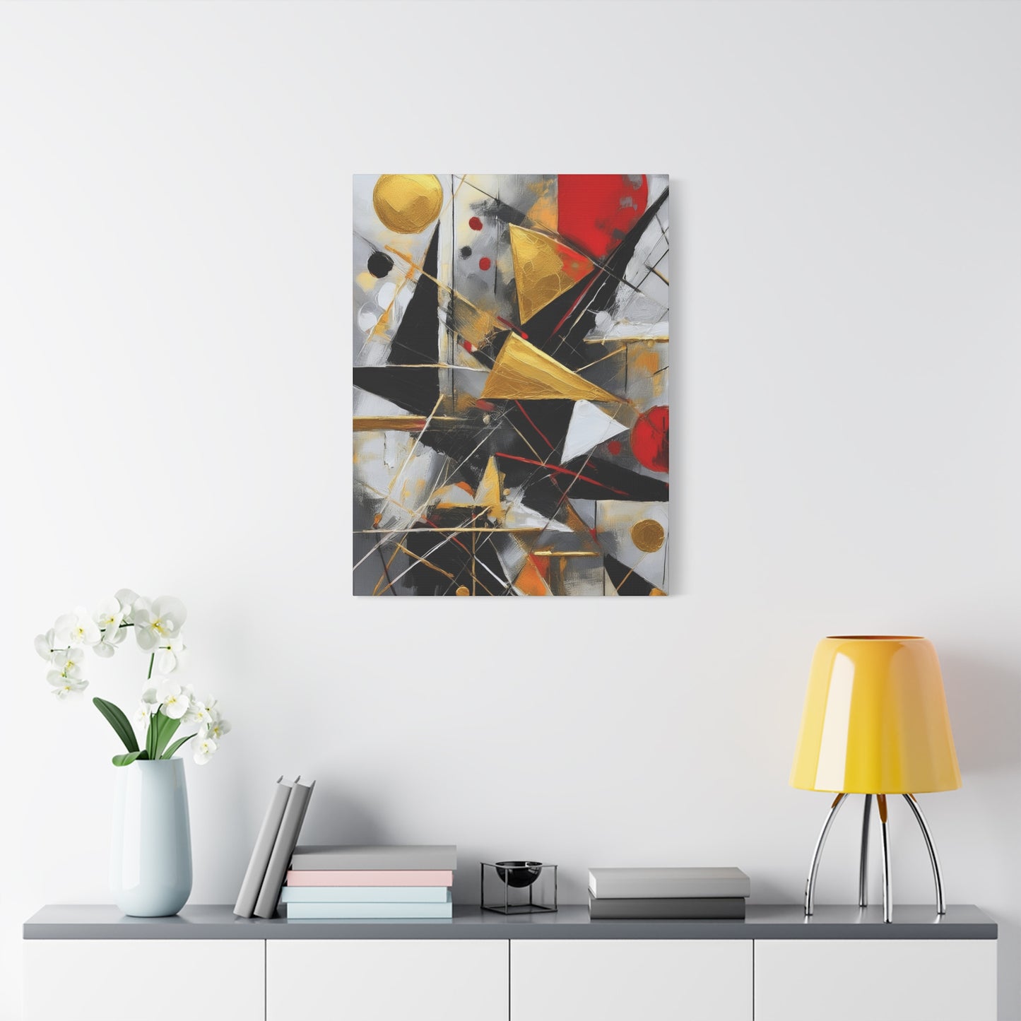 Abstract Oil Painting Print Canvas 20x24,20x30,24x30 24x32,24x36,30x40 32x48,36x48,40x60 Pine-Wood Inner Frame ABS-187