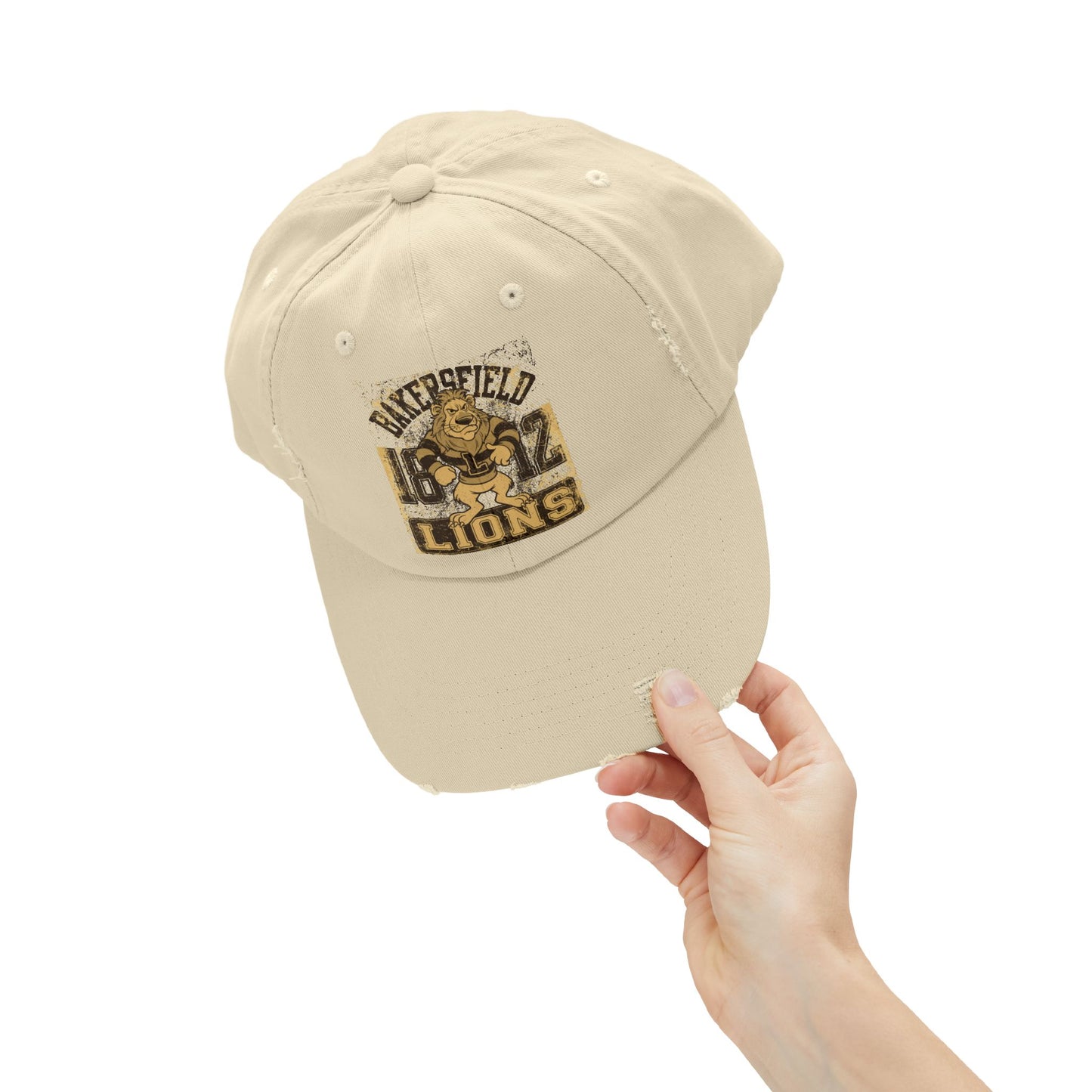 Unisex Vintage Sports Logo Cap, Cap with Sports Logo, Cap with Band Logo