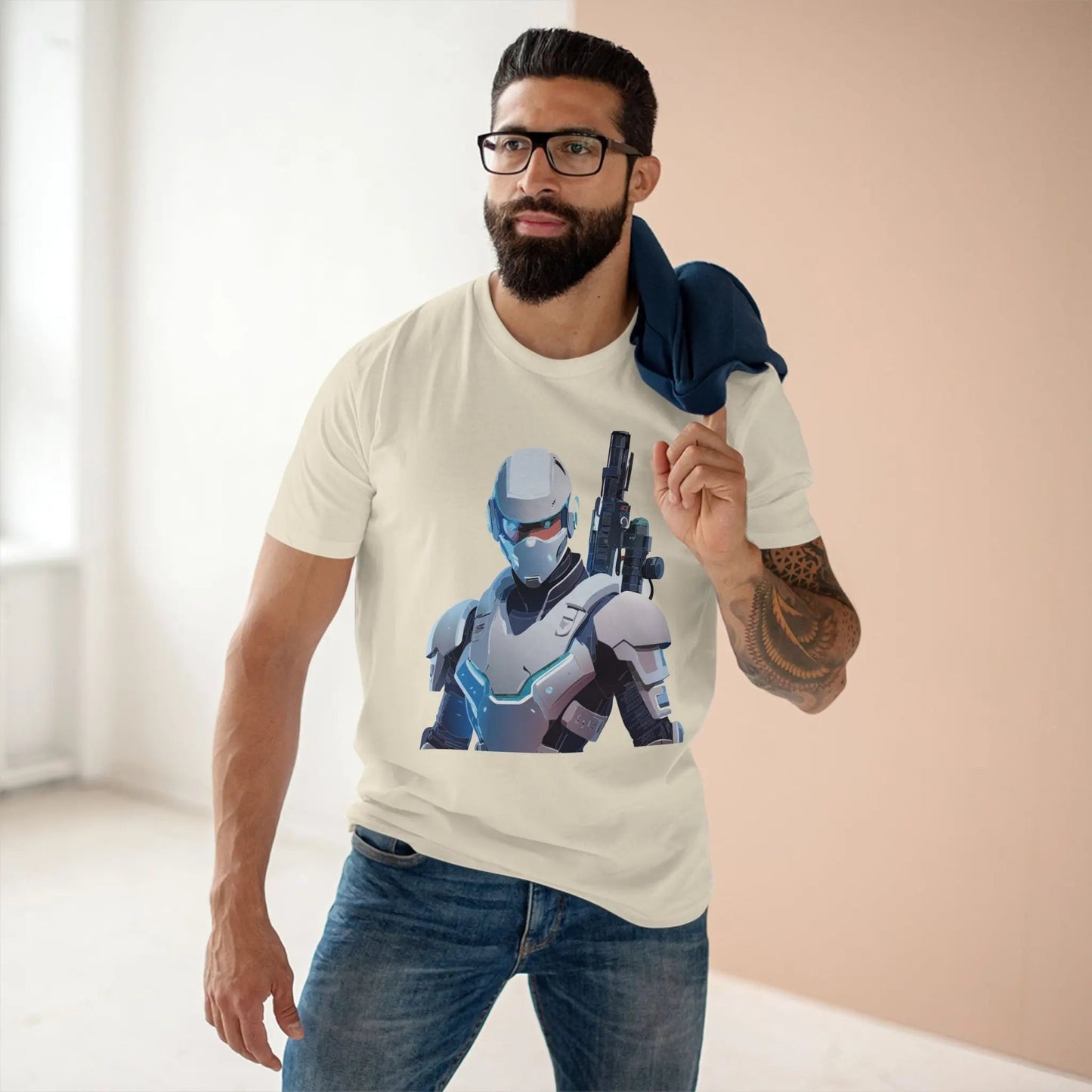 Robocop Graphic Unisex 100 Cotton Staple Tee 30