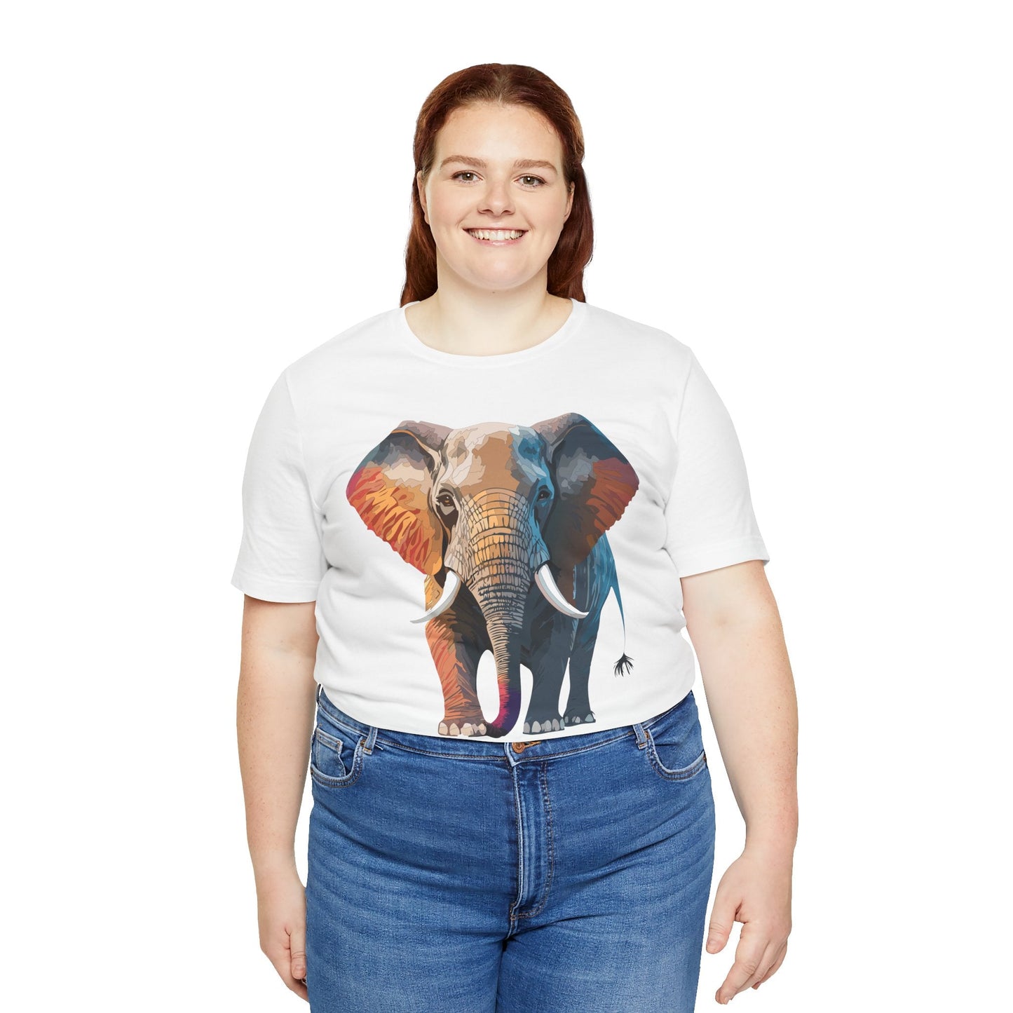 Unisex Animal Shirt With Animals Art Design Graphic Tee Short Sleeve Wild Animals