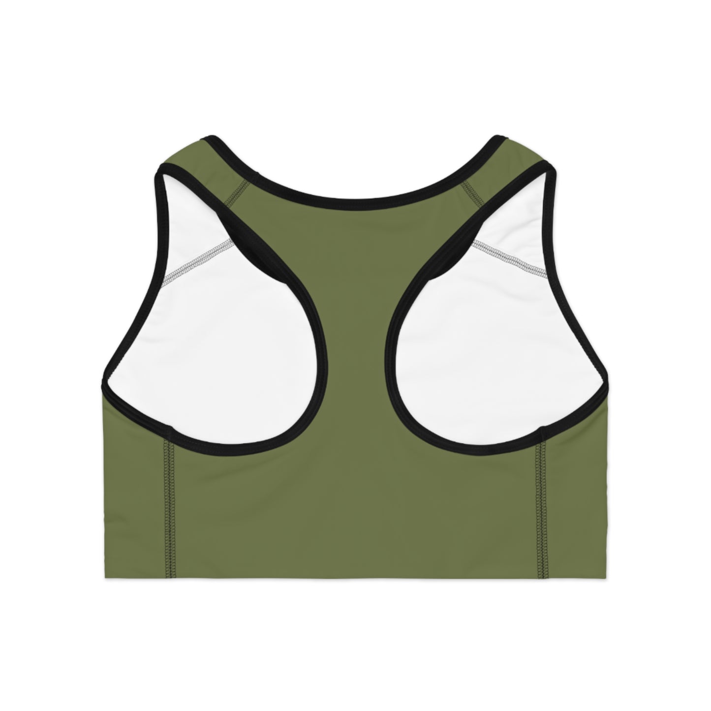 Green Color Sports Bra, Green Sports Bra 10