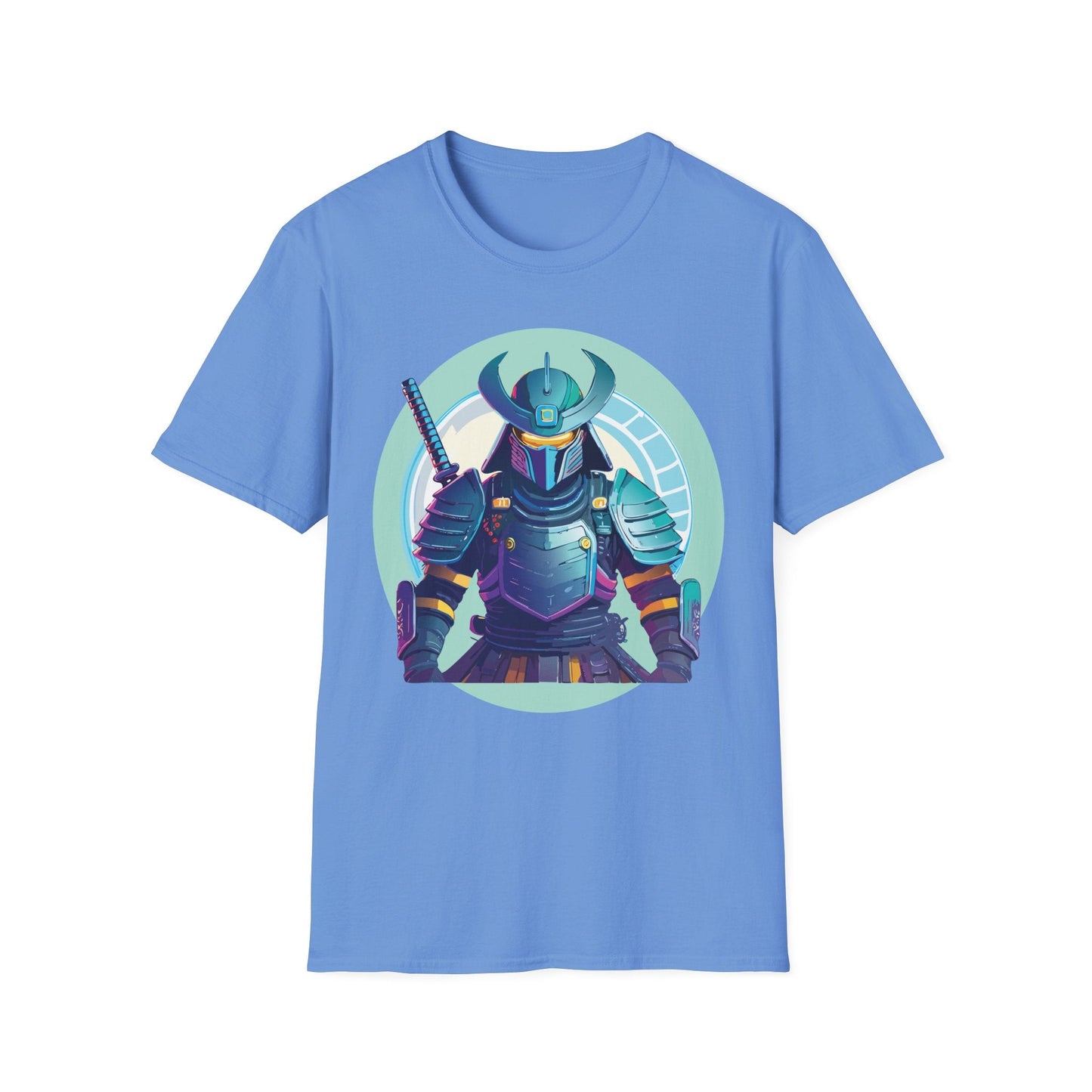 Samurai T Shirt Unisex Softstyle Tee Gildan 64000 Lightweight Ring Spun Cotton Everyday Comfort