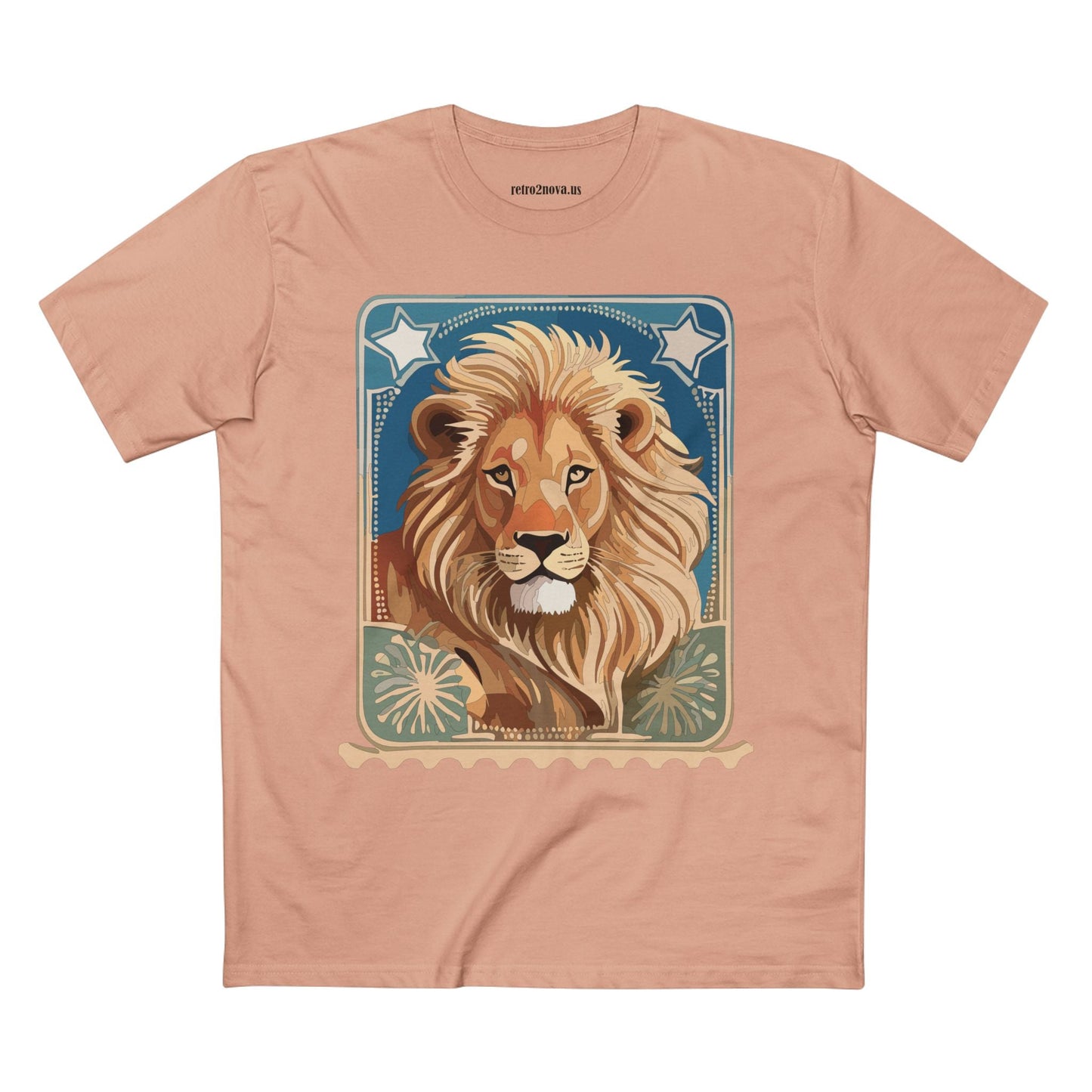 Stamp Shirt Postage Stamp Graphic Tee Unisex Premium Cotton Retro2Nova Original Art Design PS 52