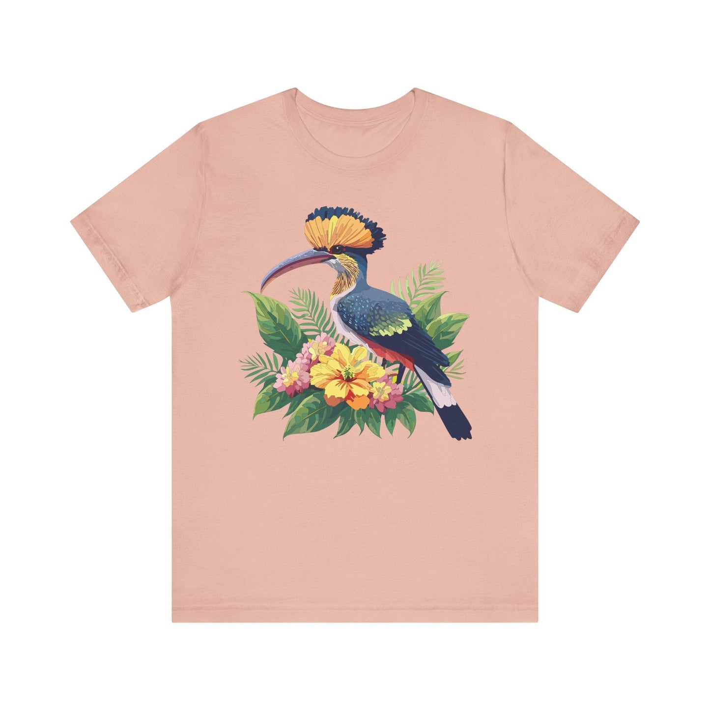 Unisex Animal Tee Shirt With Art Design Wild Animals Short Sleeve Jersey Tee For Everyday