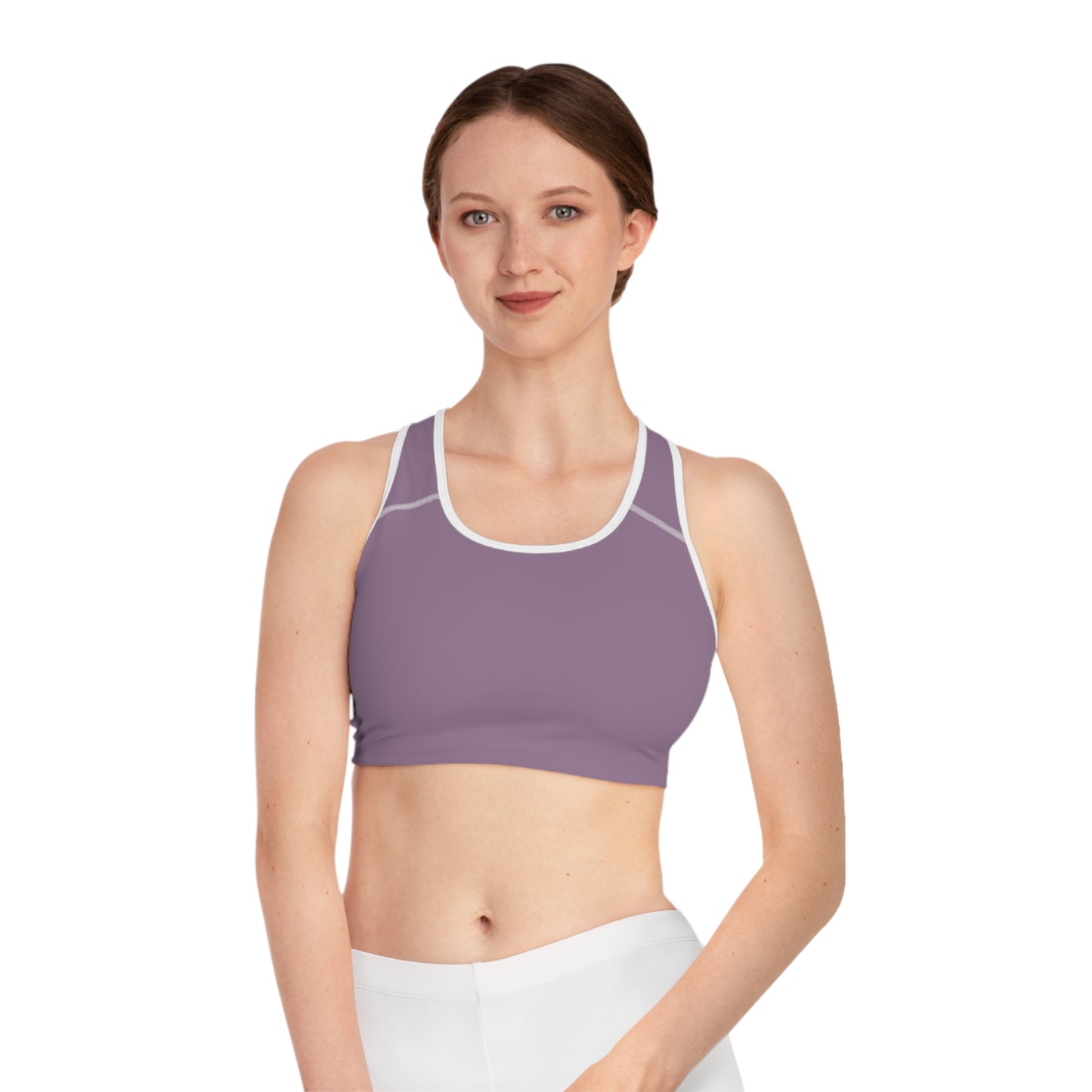 Purple Color Sports Bra, Purple Sports Bra 4