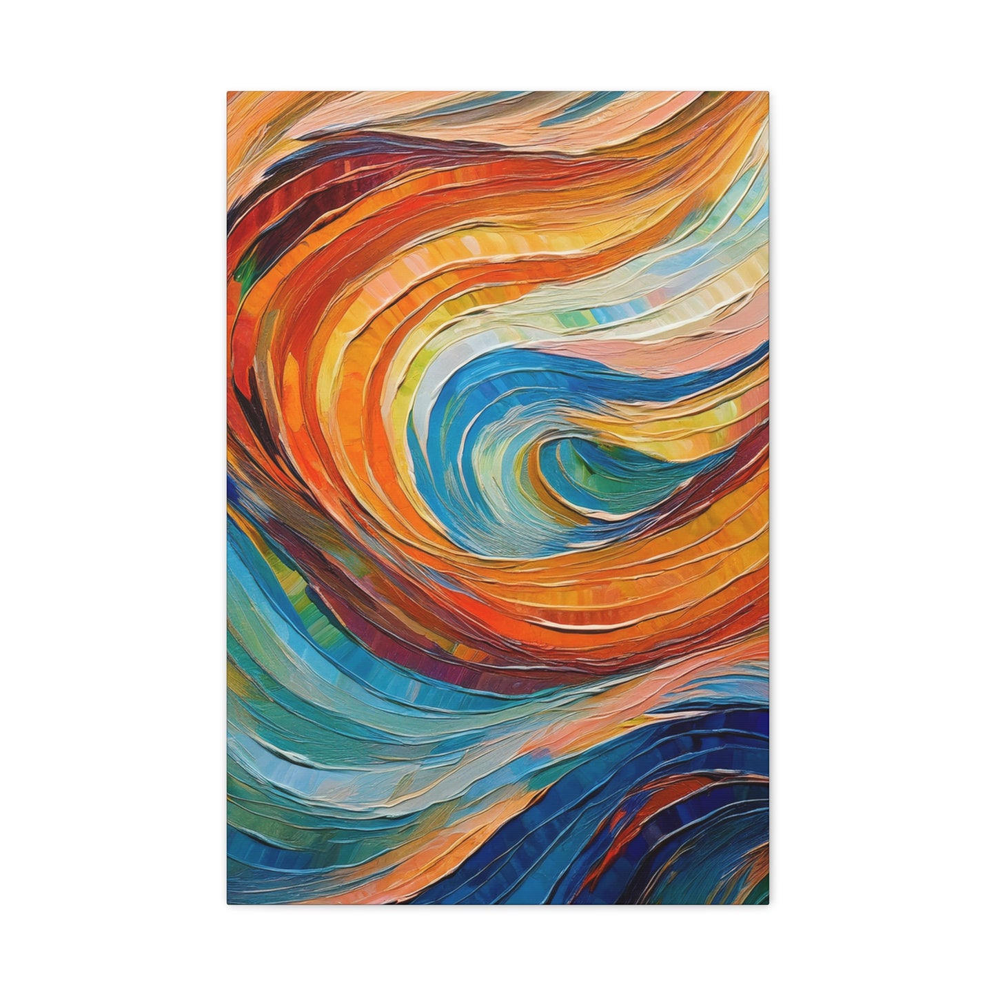 Abstract Oil Painting Print Canvas 20x24,20x30,24x30 24x32,24x36,30x40 32x48,36x48,40x60 Pine-Wood Inner Frame ABS-97