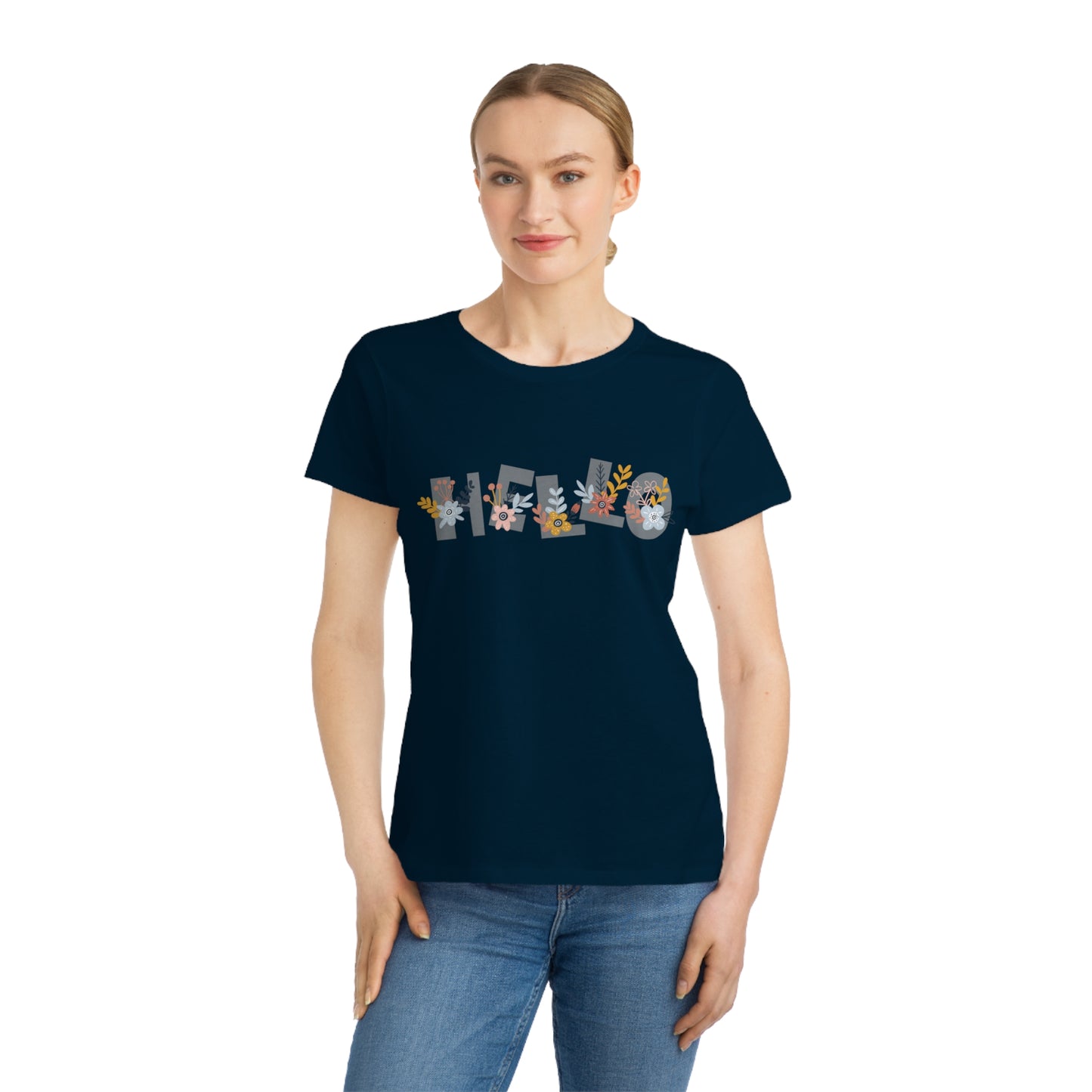 T-Shirt Femme en Coton Bio imprimé Floral