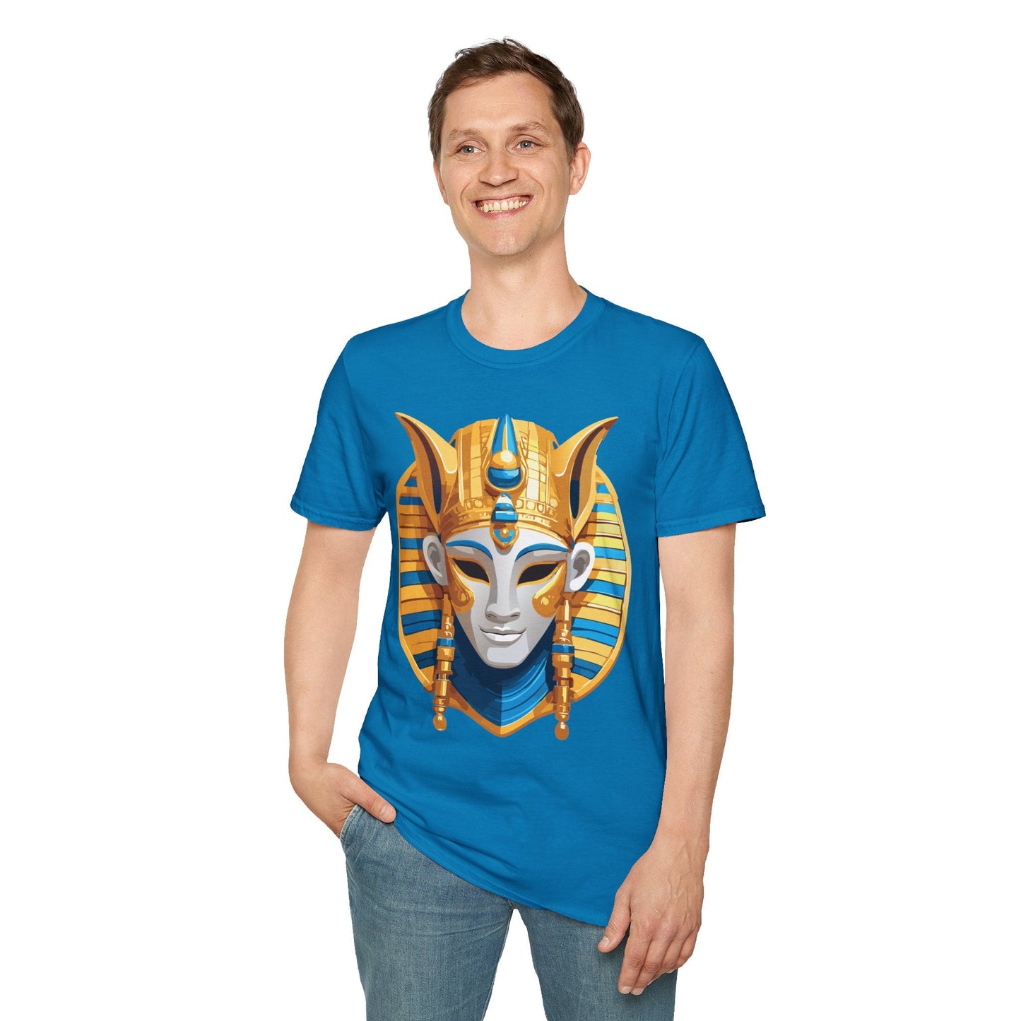 Mask Graphic Unisex Cotton Masquerade Design Artwork Tee 20
