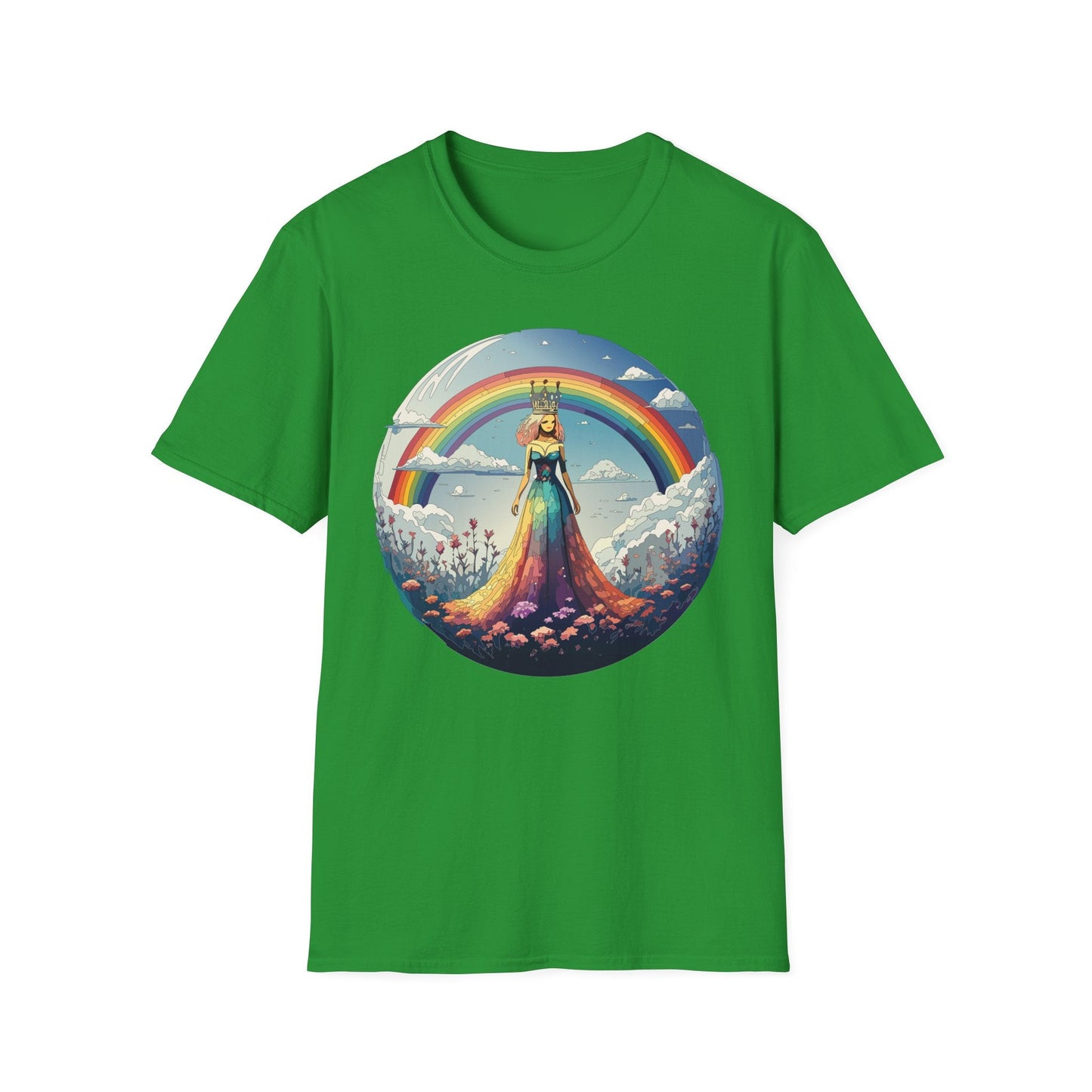 Womens Graphic T Shirt Art Design Tee Softstyle 64000 100 Percent Cotton Comfort