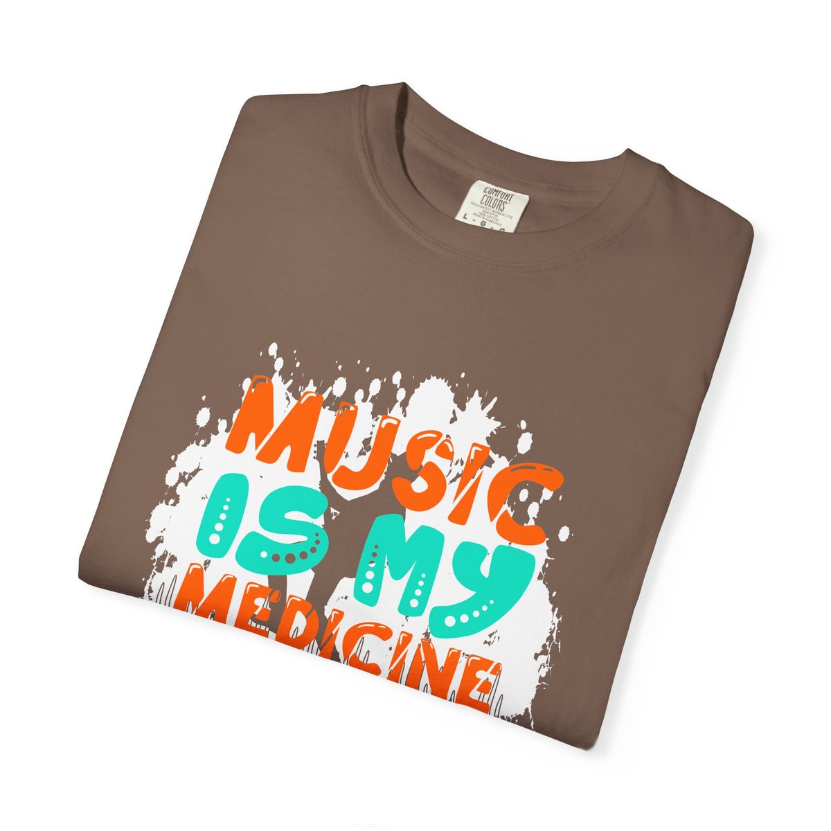 Music Is My Medicine T-shirt Music Lover Graphic Band Unisex Cotton Tee 068