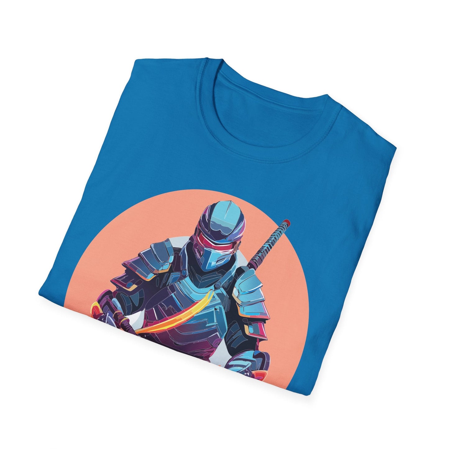 Samurai Shirt Unisex T Shirt 100 Percent Ring Spun Cotton Softstyle Tee Gildan 64000