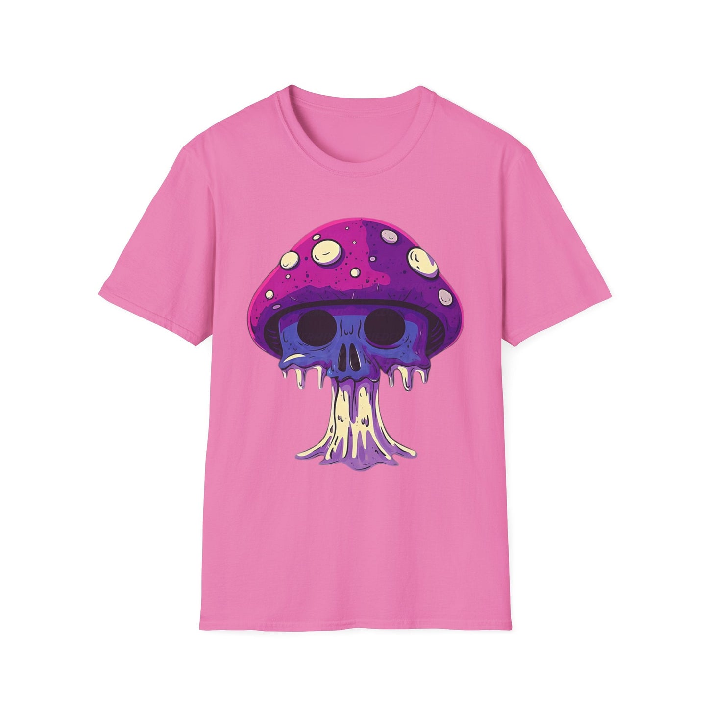 Mashroom Tee Shirt Unisex Funny Mashroom Graphic Softstyle Tee Gildan 64000 Quality Cotton