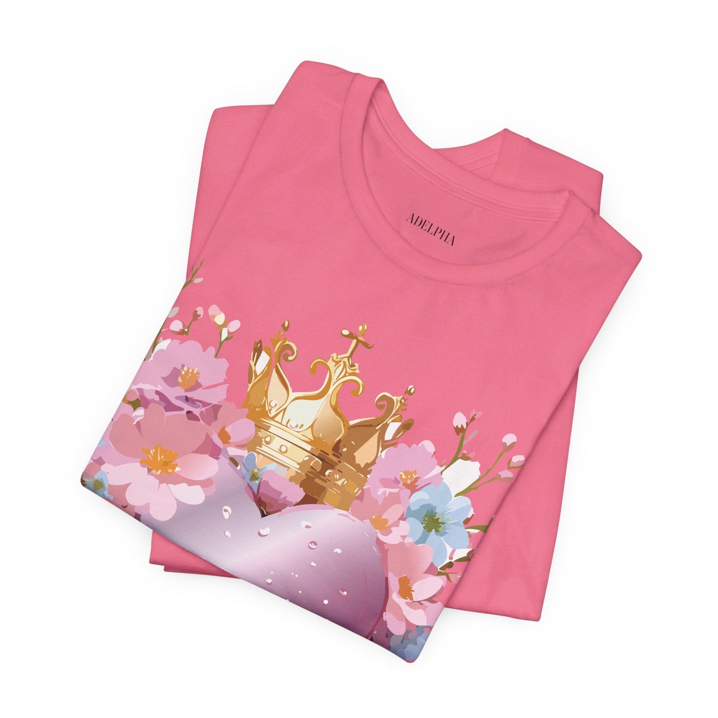 Valentine Graphic Tee Unisex Jersey Short Sleeve By Adelpha Vintage Inspired Artwork