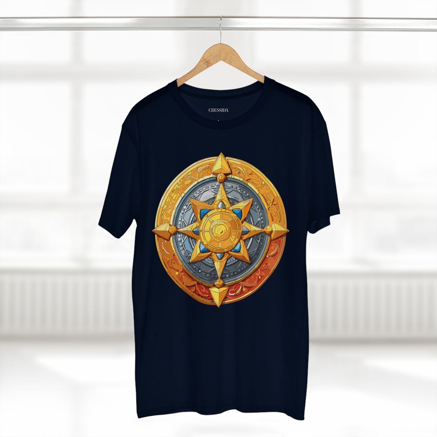 Antique Gold Coin Graphic Design T-Shirt Unisex 100 Cotton With Golden Print Artwork Tee 3