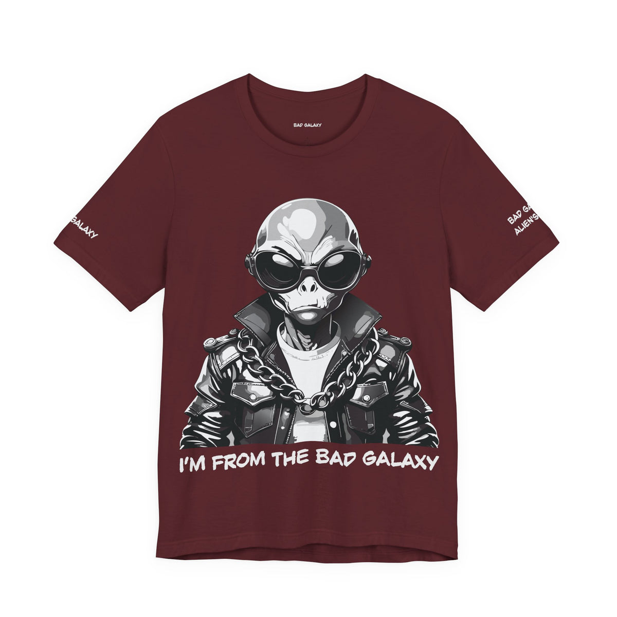 Alien Graphic Unisex Cotton Bella+Canvas Tee with Art Design b71