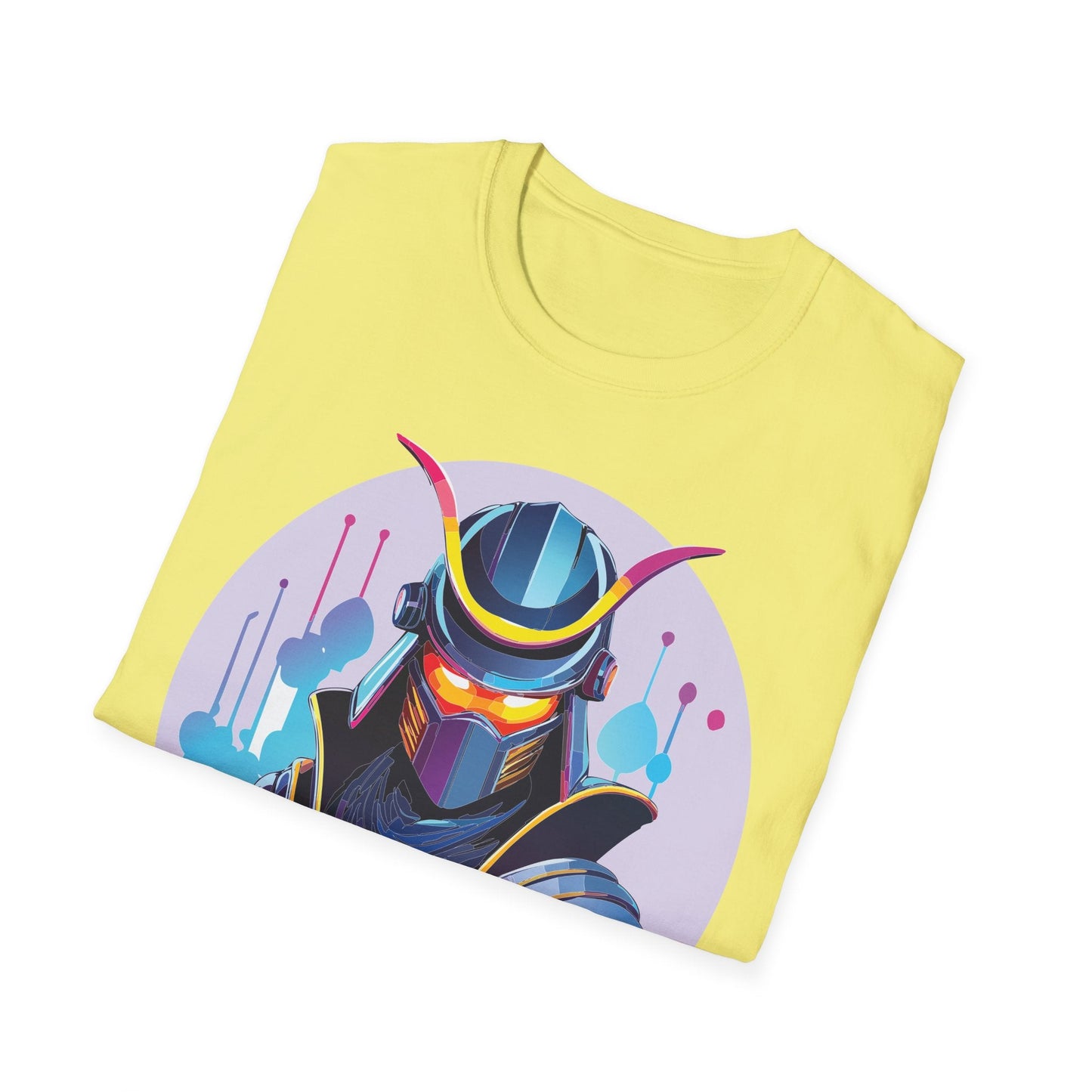Unisex Samurai Shirt Gildan Softstyle Tee Hundred Percent Ring Spun Cotton Comfort