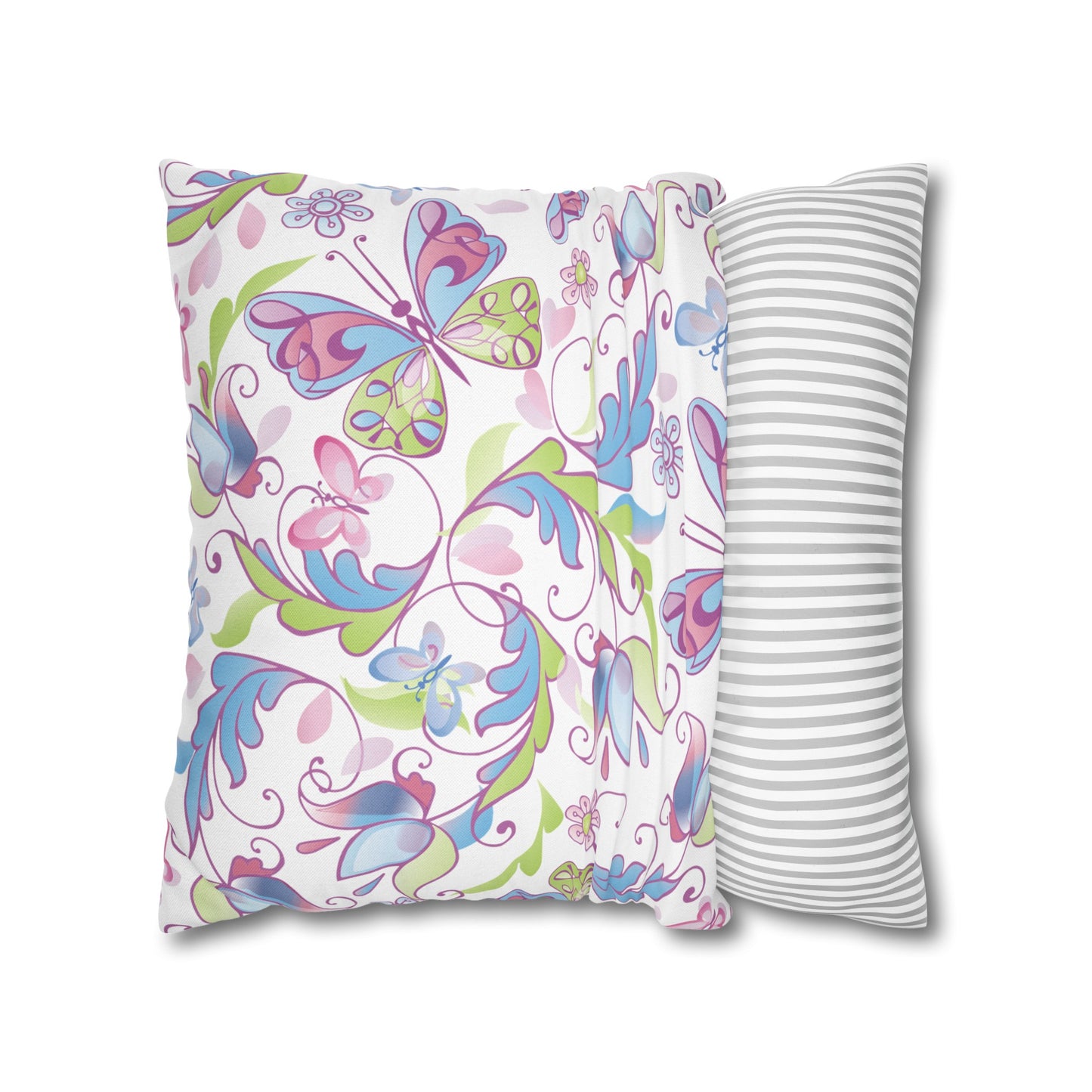 Floral Poly Pillowcase