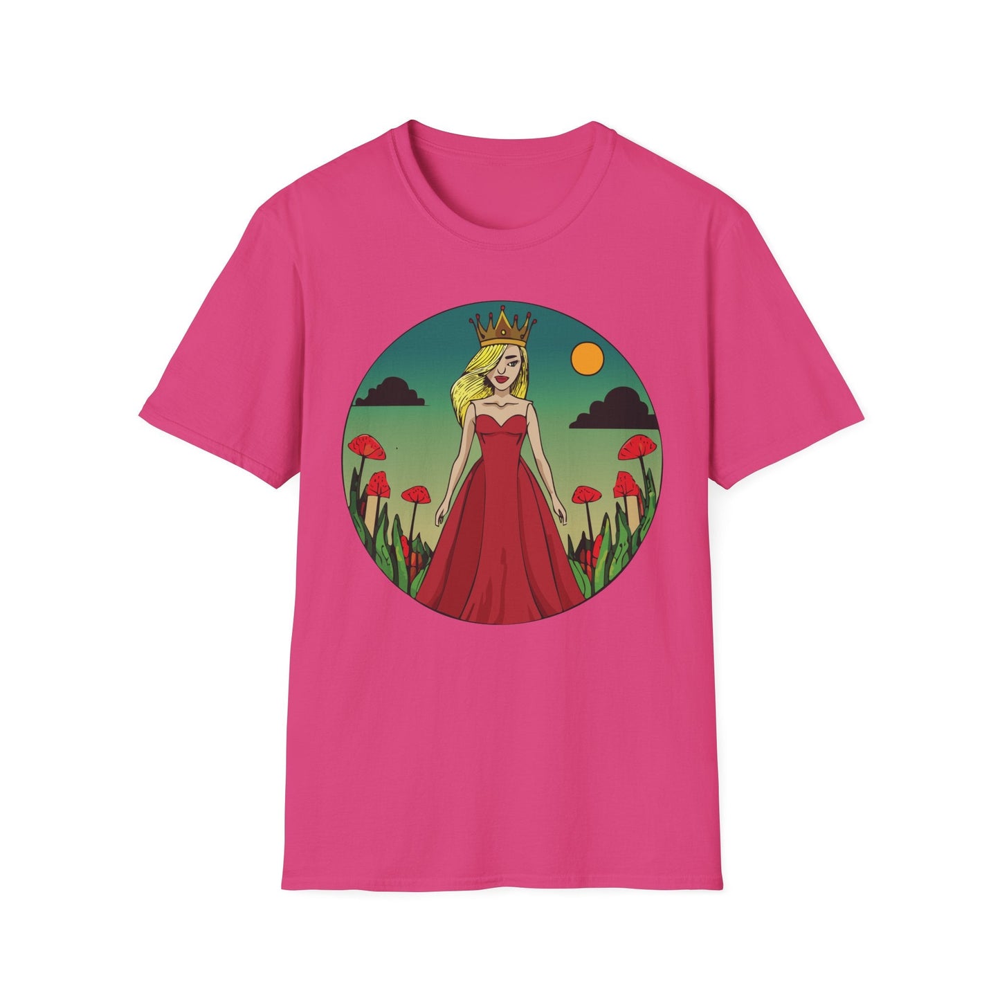 Womens Graphic T Shirt Art Design Tee Unisex Softstyle 64000 Ring Spun Cotton Daily Wear