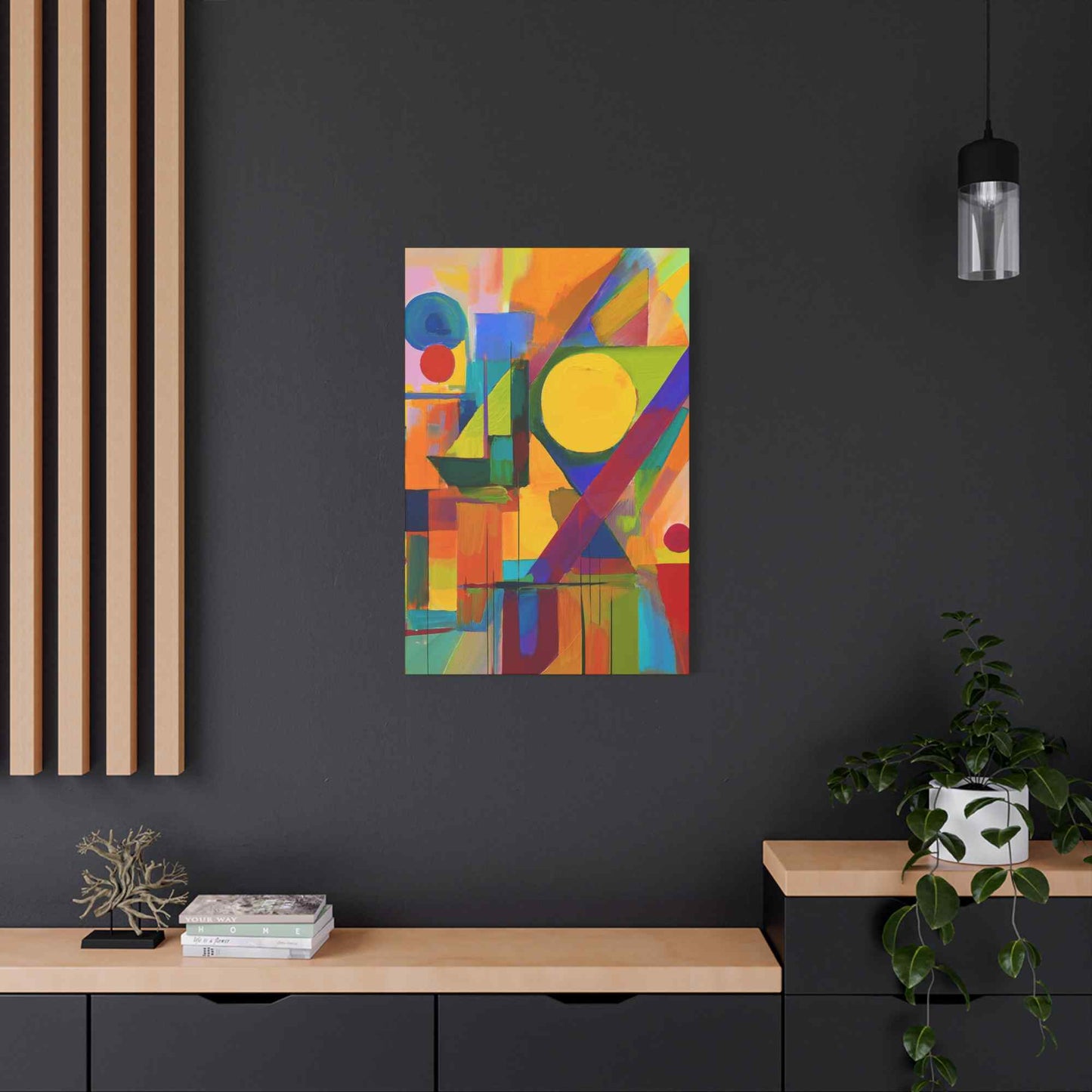 Abstract Painting Print Canvas 20x24,20x30,24x30, 24x32,24x36,30x40, 32x48,36x48,40x60 Pine-Wood Inner Frame ABS-10