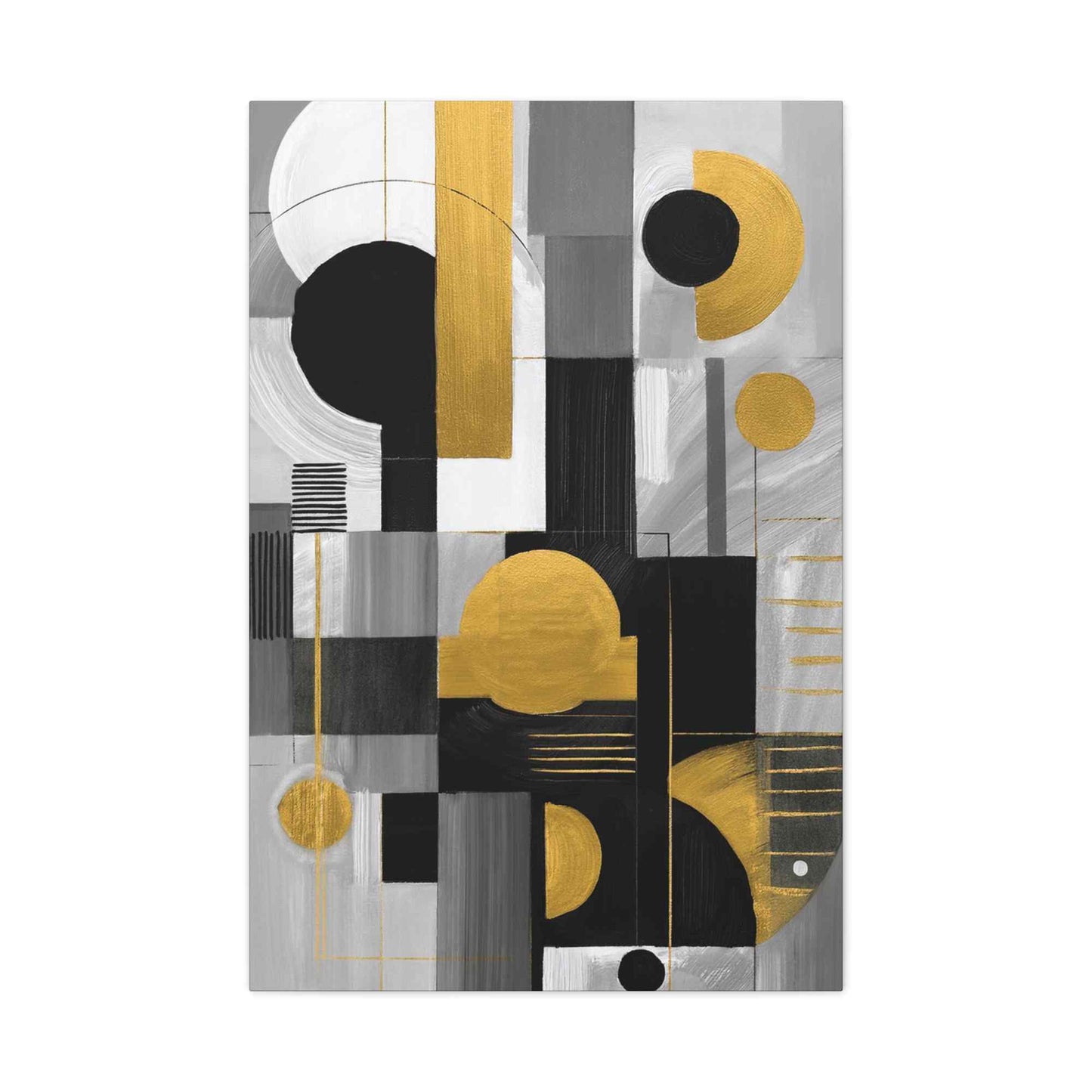 Black Abstract Painting Print Canvas 20x24,20x30,24x30, 24x32,24x36,30x40, 32x48,36x48,40x60 Pine-Wood Inner Frame ABS-19