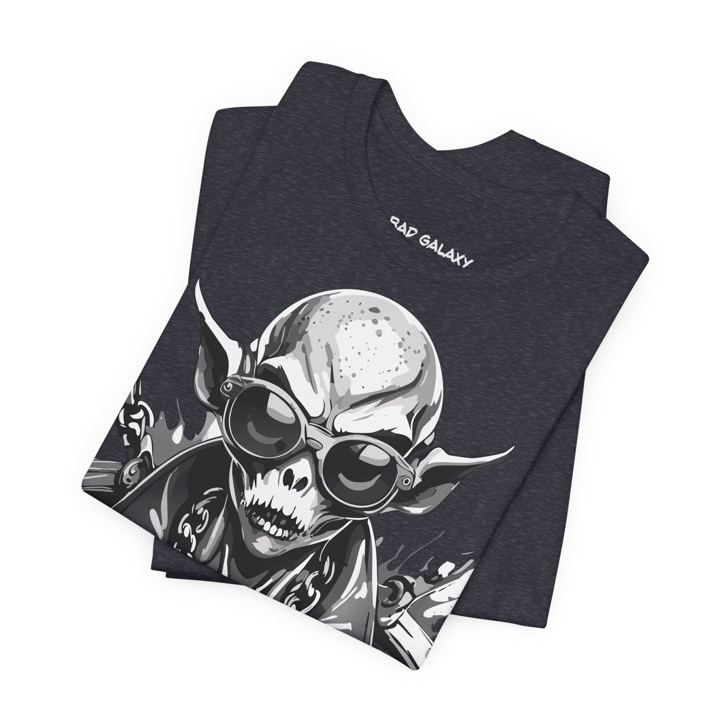 Alien Tee Shirt From Bad Galaxy Made To Order Free Shipping 100 Percent Cotton Eco Friendly In USA