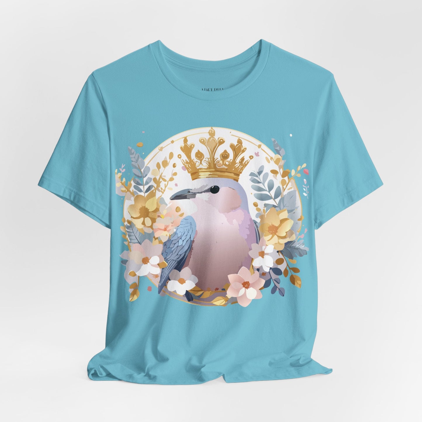 Adelpha Medallion Graphic Tee Unisex Short Sleeve Vintage Inspired Artwork Shirt