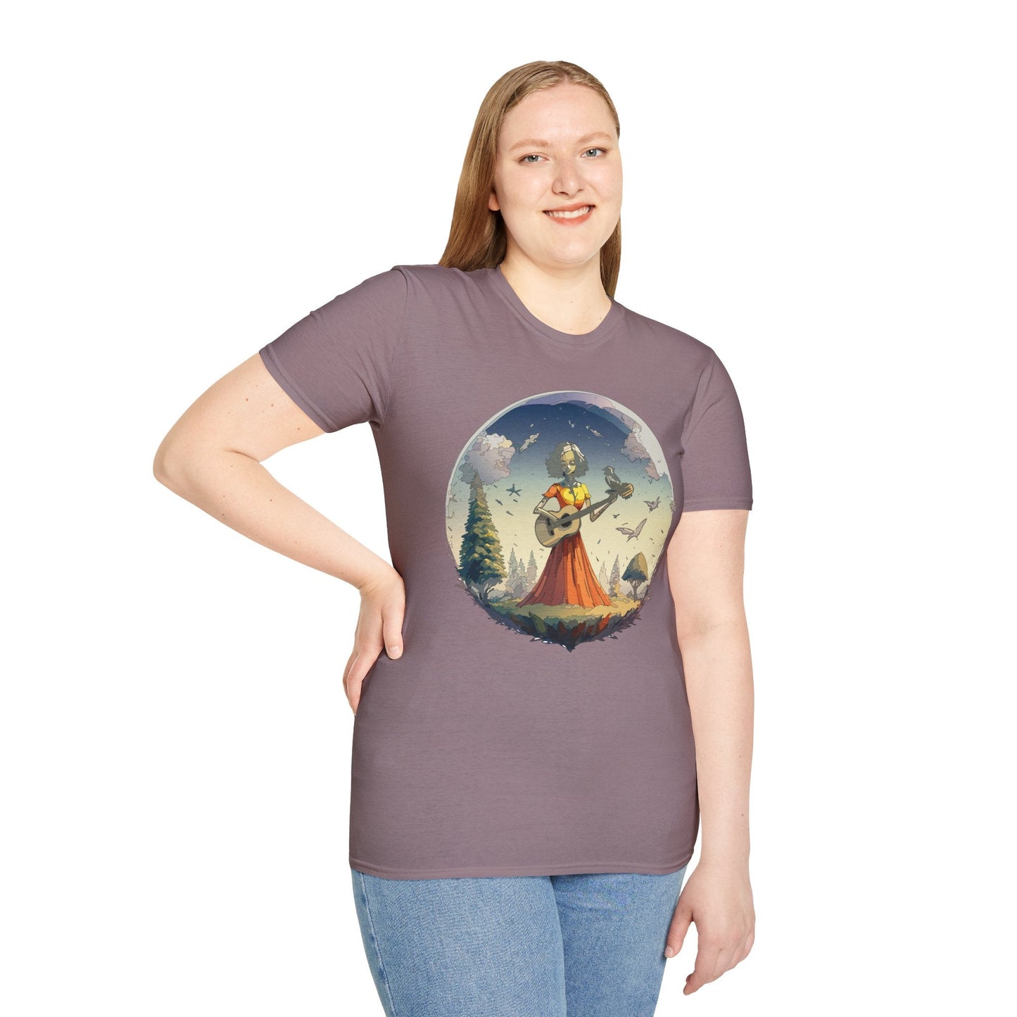Womens T Shirts Ladies Graphic Tees Art Design Shirt Gildan Softstyle Tee Collection