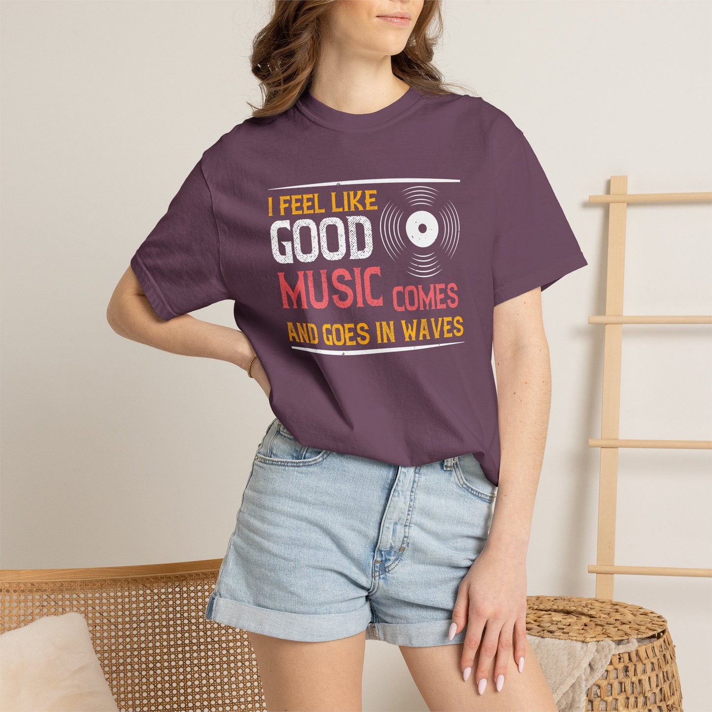 Music Graphic Design Unisex Cotton T-shirt m8