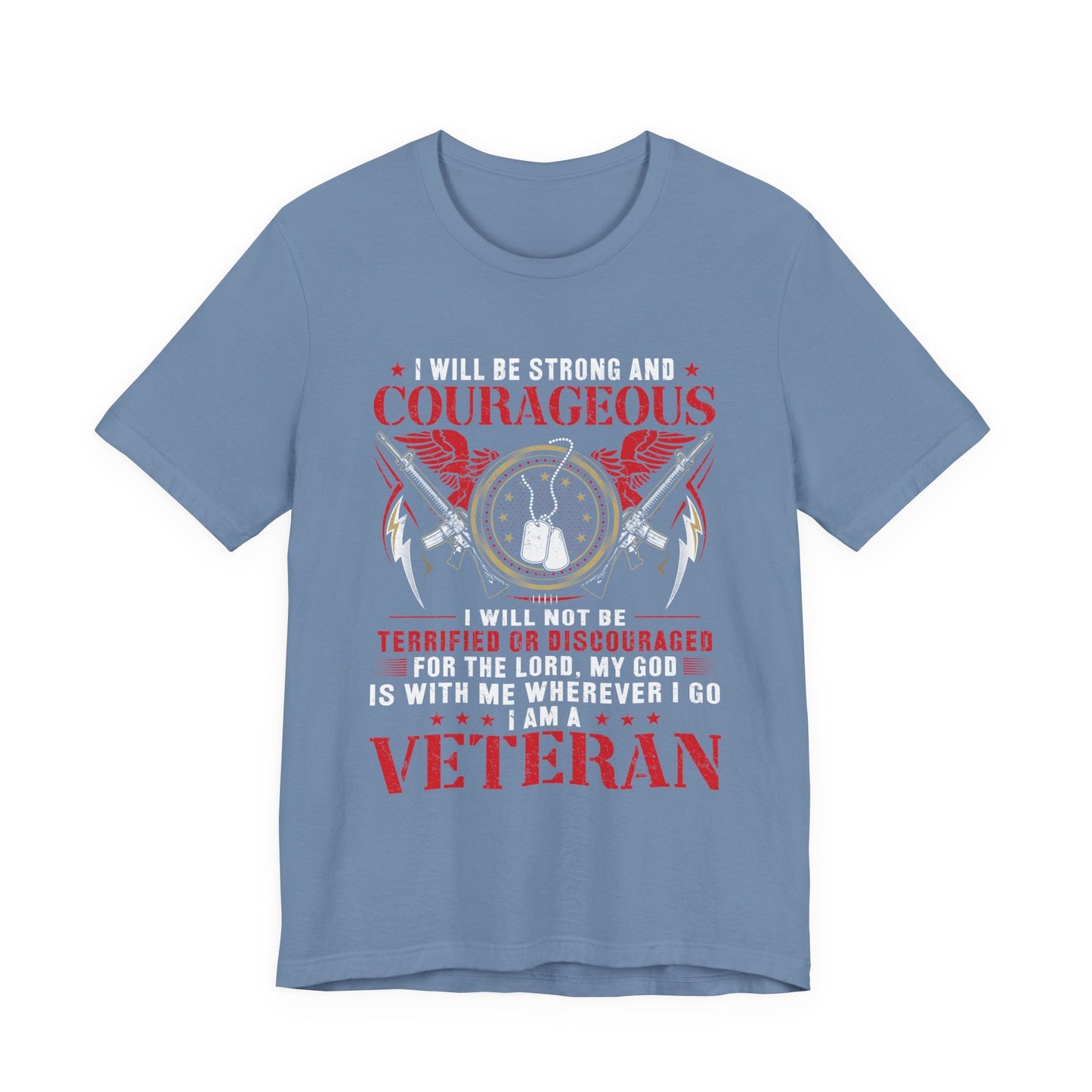 Army Veteran Patriotic Graphic Design Unisex Cotton T-Shirt v37