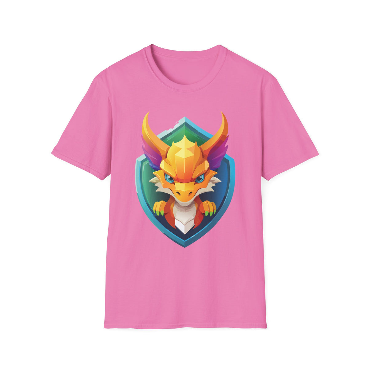 Dragon Graphic Tee Gildan Unisex 100 Cotton Tee Shirt with Animals m18