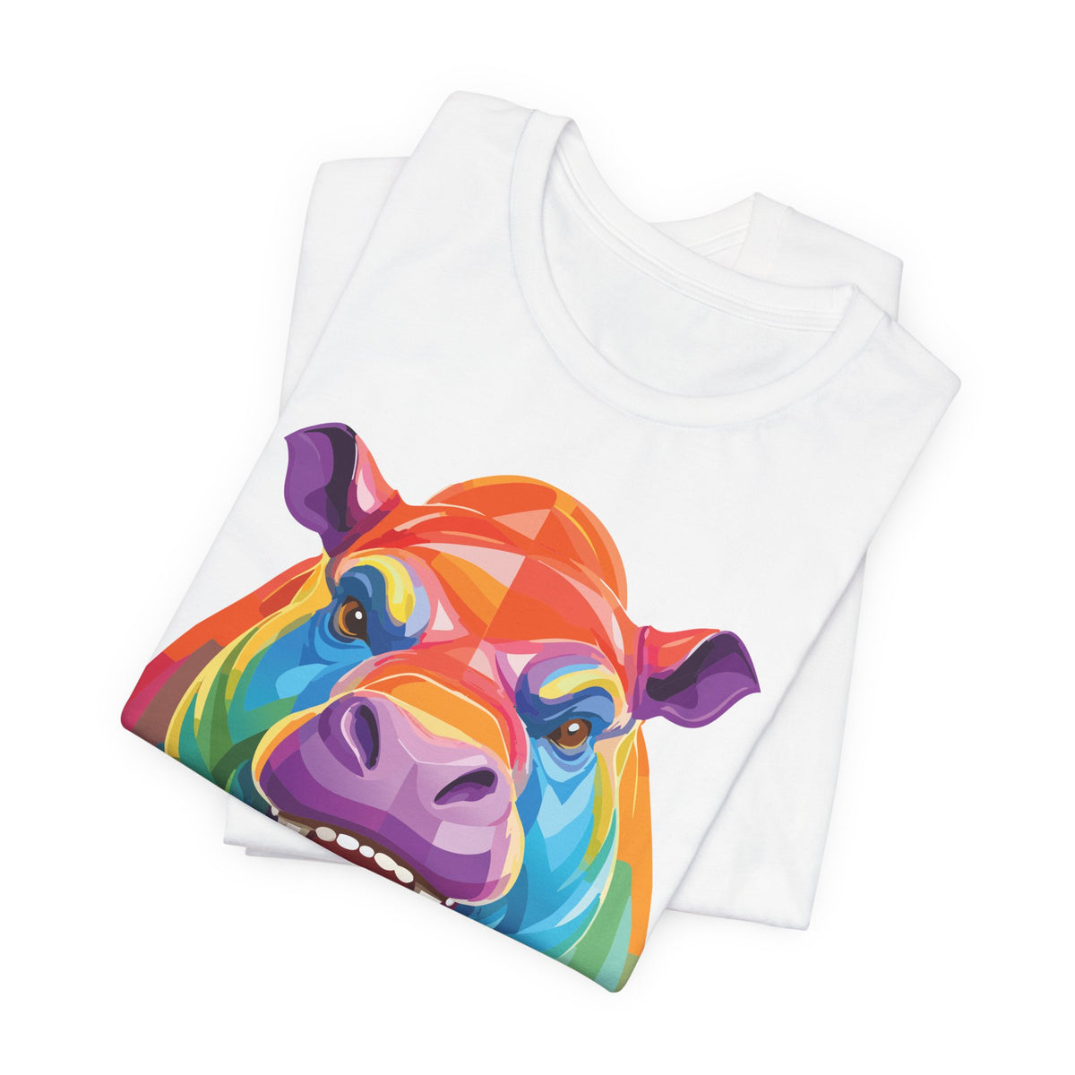 Wild Animals  Graphic Unisex Cotton Bella+Canvas Tee with Art Animal Design ab45