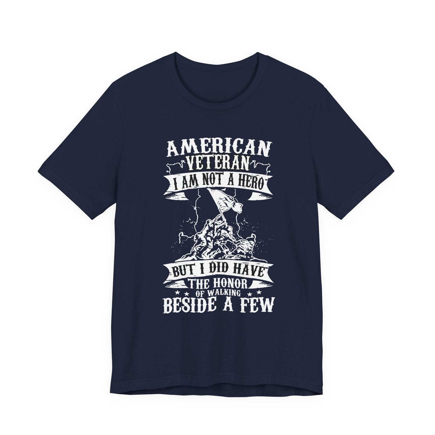 Army Veteran Patriotic Graphic Design Unisex Cotton T-Shirt v53