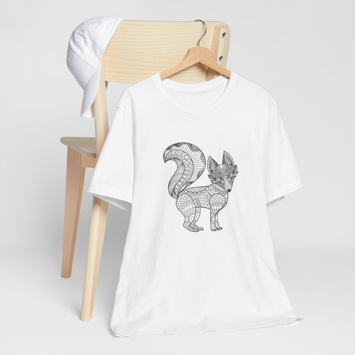 Camiseta unisex con estampado de animales 