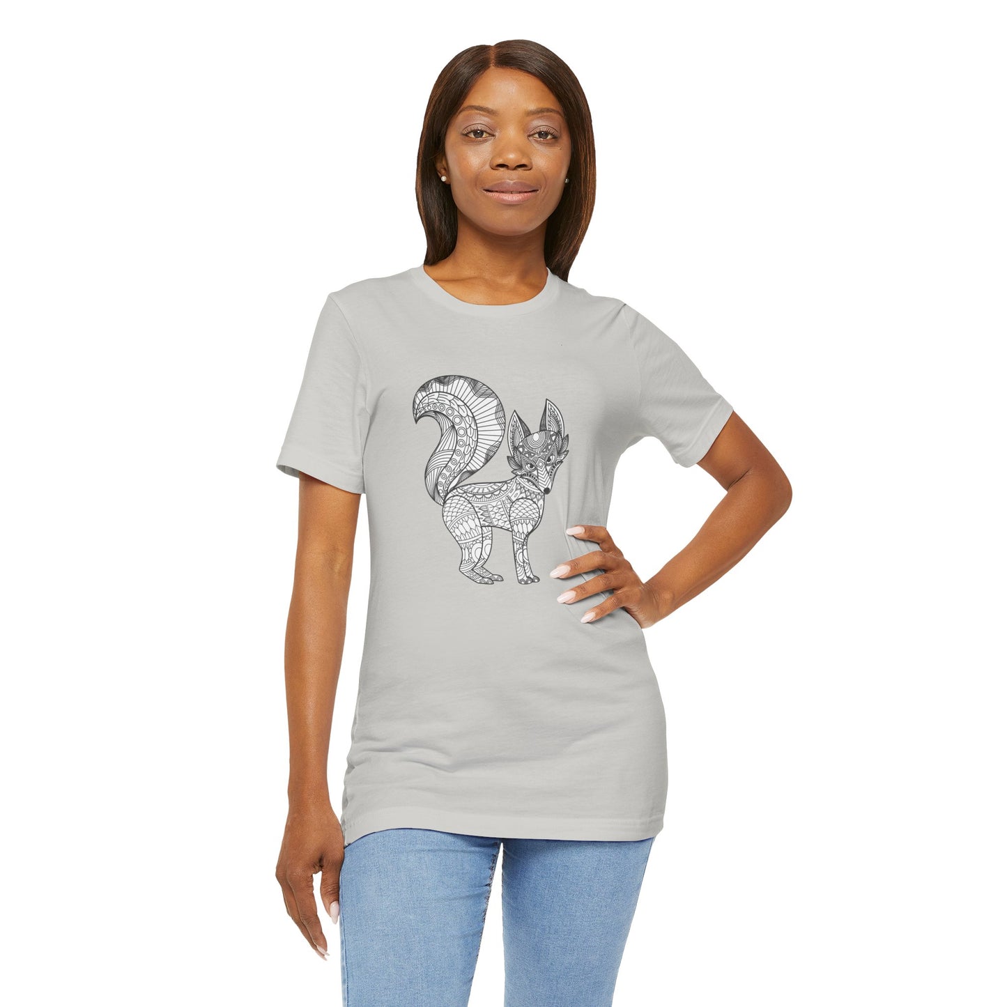 Camiseta unisex con estampado de animales 