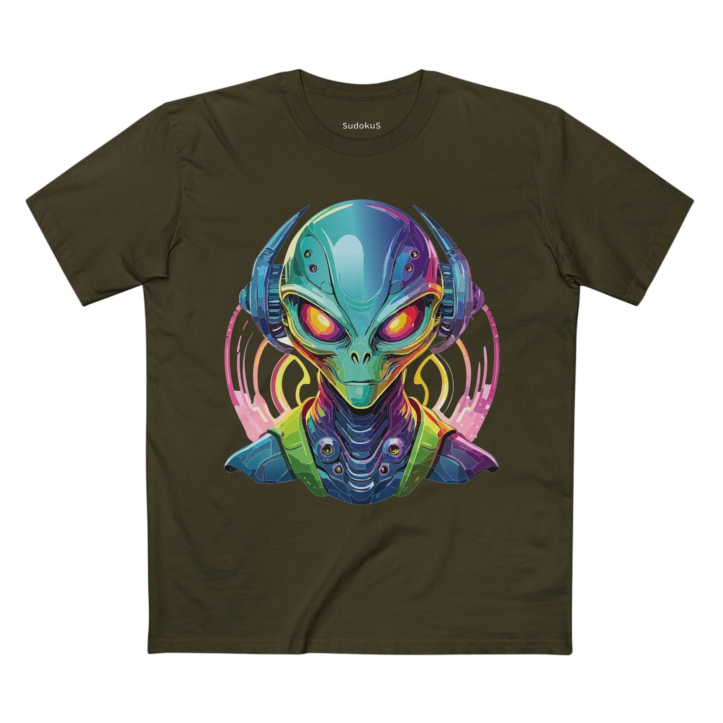 Aliens Graphic Unisex 100 Cotton Staple Tee 16