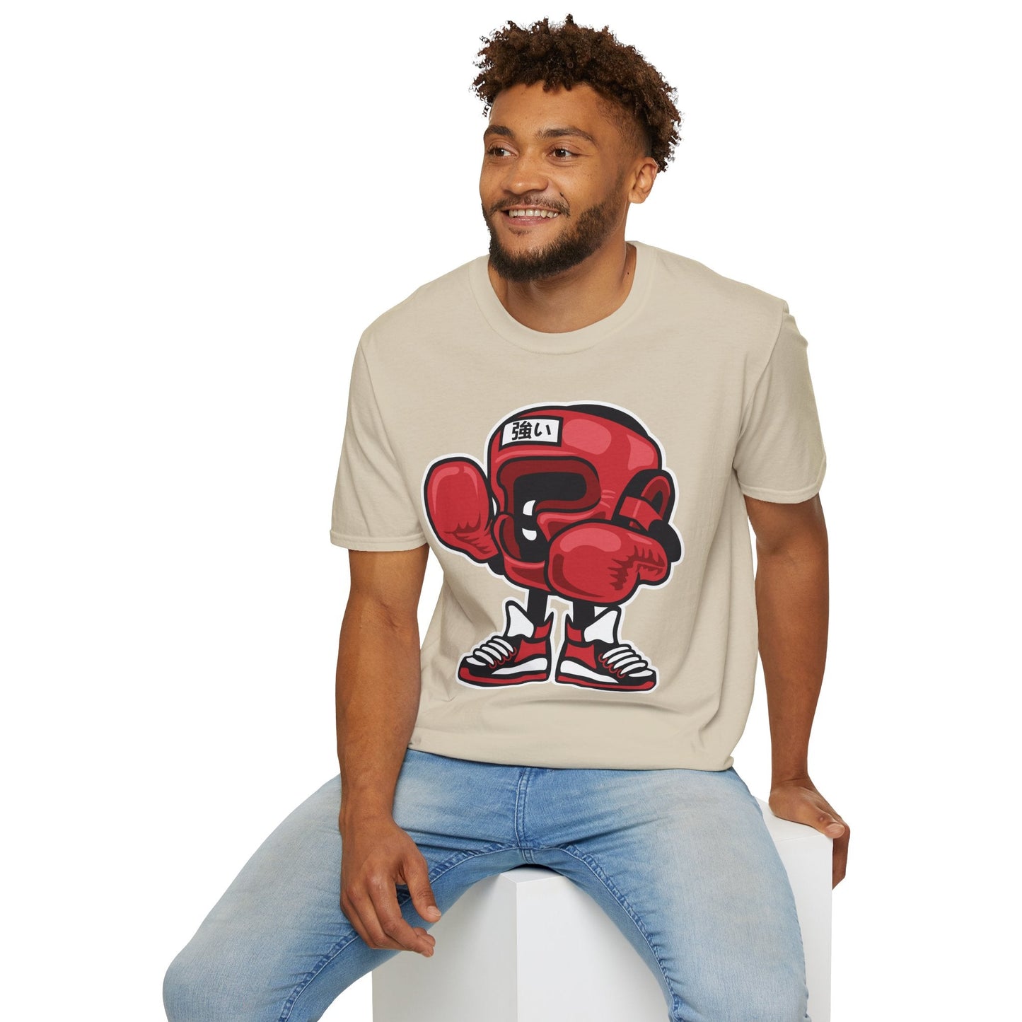 Cartoon T Shirt Unisex Short Sleeve Animation Tee Funny Graphic Tee Gildan Softstyle 64000 Cotton