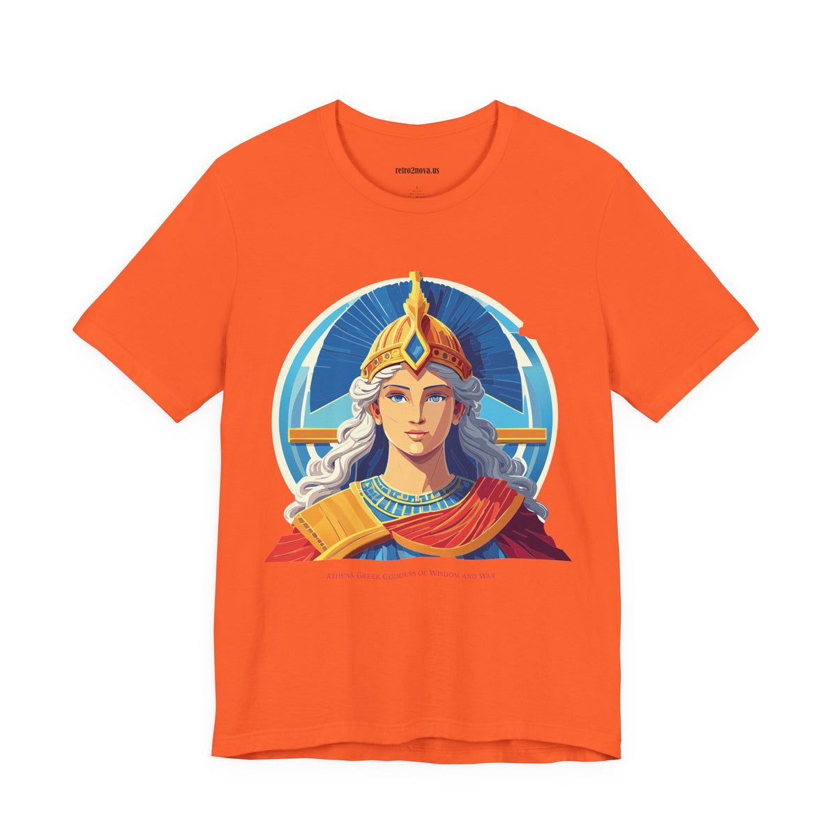 Goddess Graphic Unisex Cotton Bella+Canvas Tee with Athena
