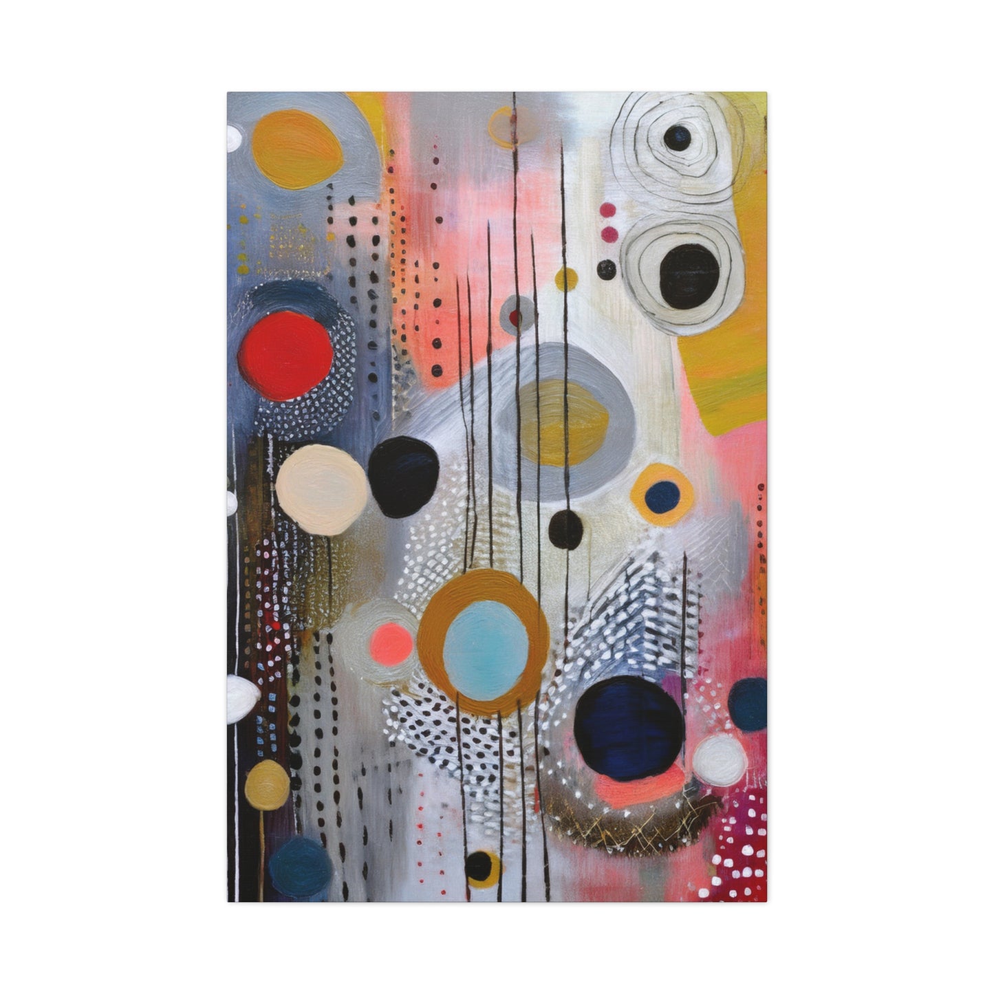 Abstract Oil Painting Print Canvas 20x24,20x30,24x30 24x32,24x36,30x40 32x48,36x48,40x60 Pine-Wood Inner Frame ABS-109