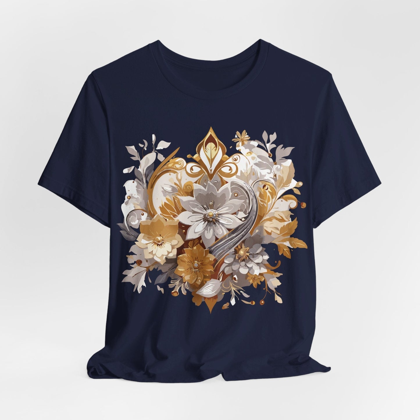 Jewelry Graphic Unisex 100 Cotton Vintage Treasure Art T-Shirt 7