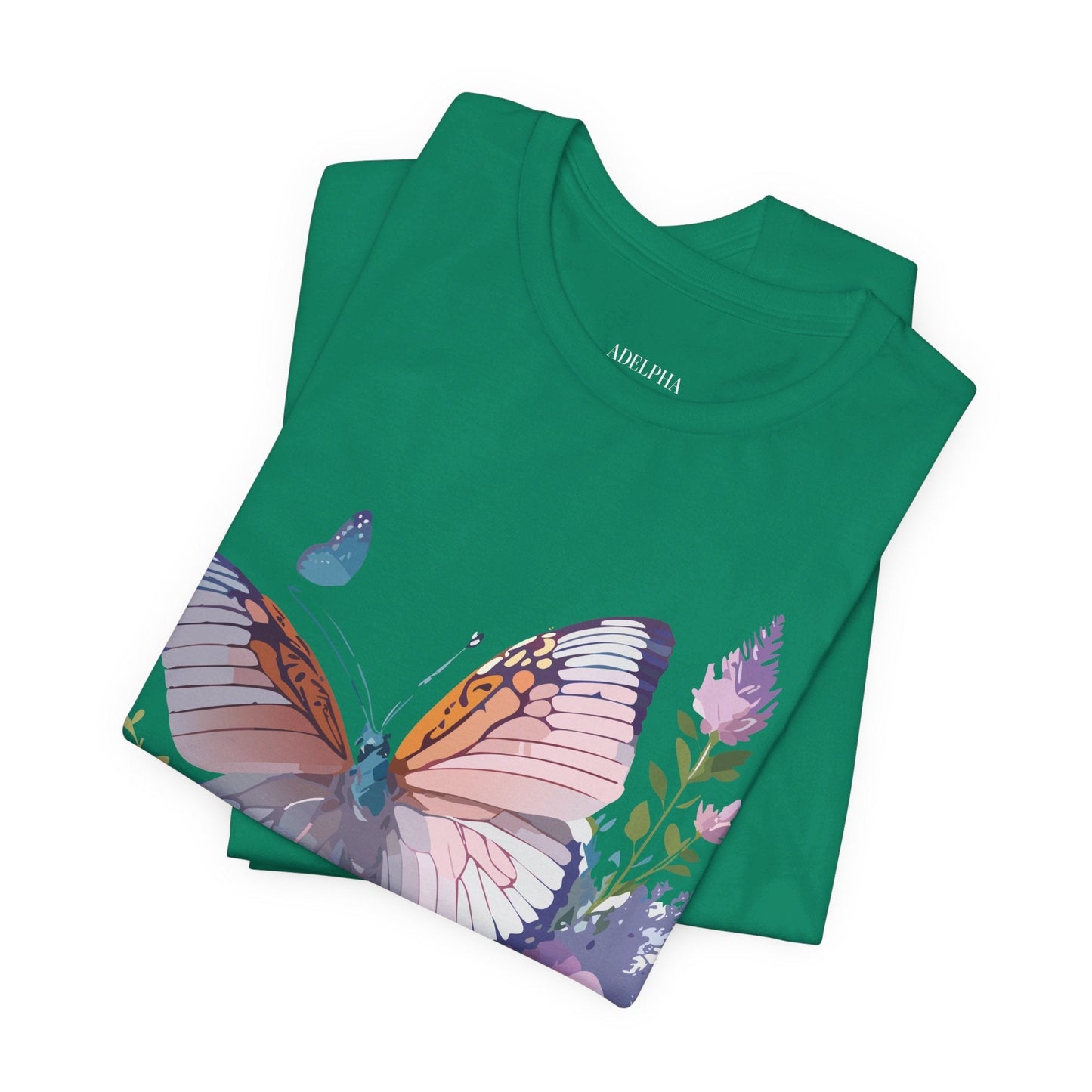 Butterfly Graphic Tee Unisex Adelpha Vintage Inspired Art Design Tee
