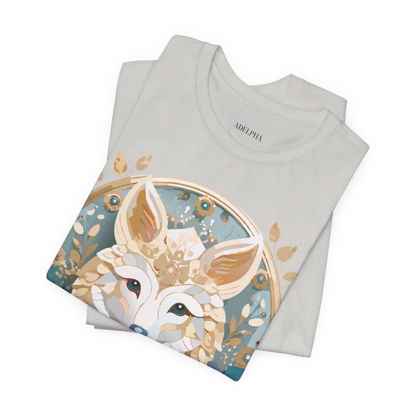 Adelpha Medallion Graphic Tee Unisex Short Sleeve Jersey Shirt With Vintage Artwork