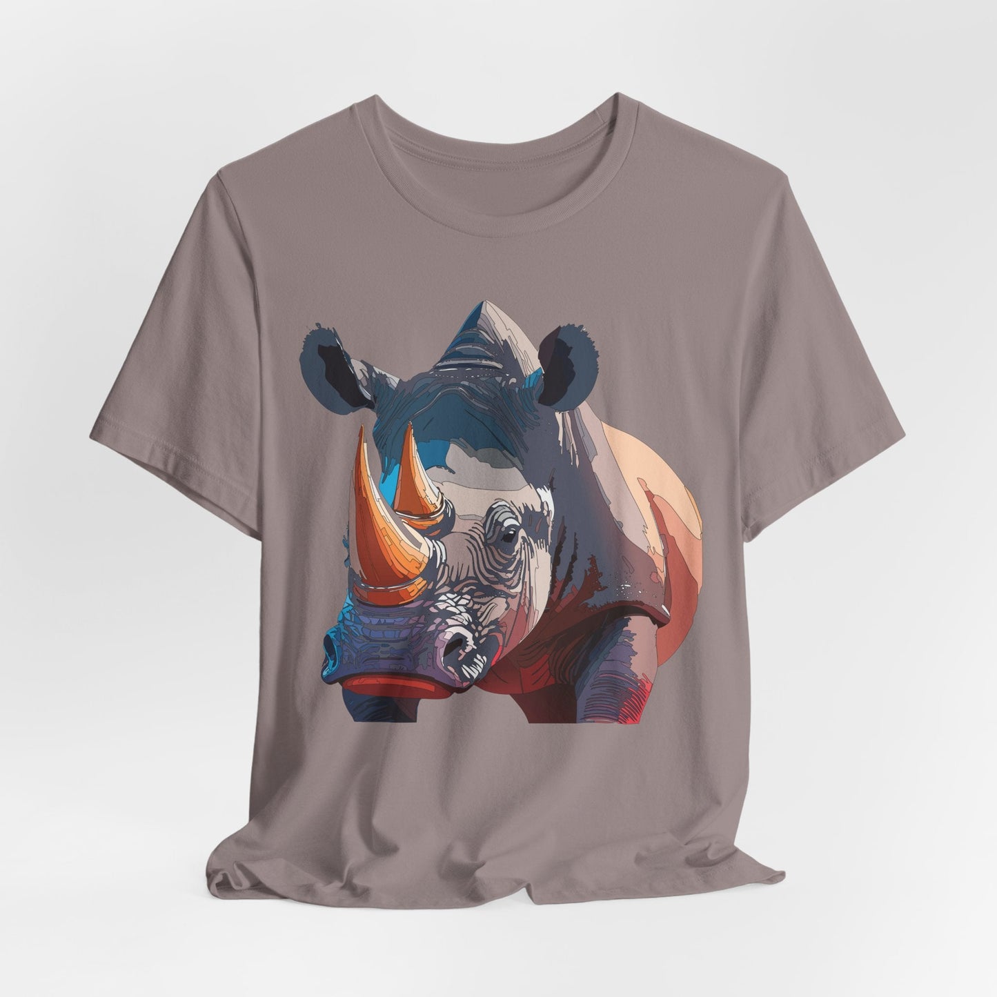 Unisex Animal Shirt Tee With Art Design Wild Animals Gildan Softstyle 64000 Graphic Tee