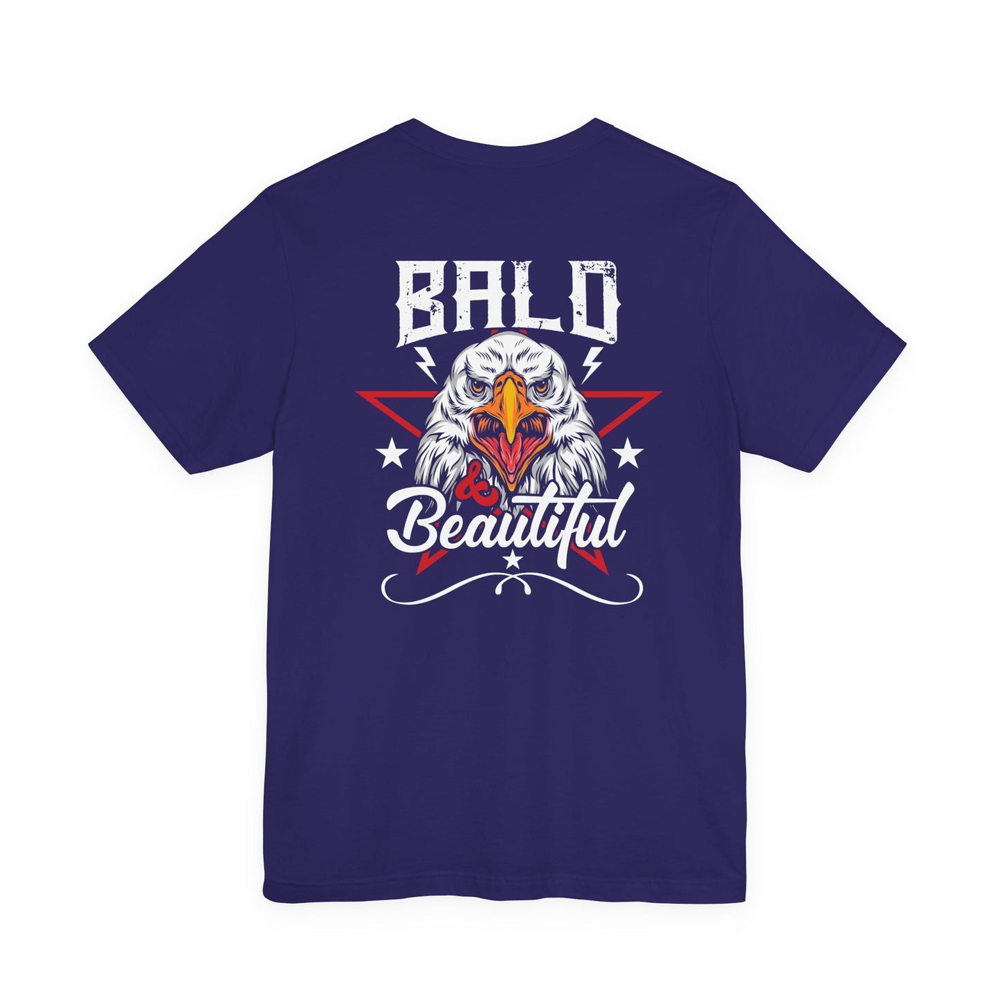 Bald Eagle Graphic Illustration Unisex Cotton Tee a3
